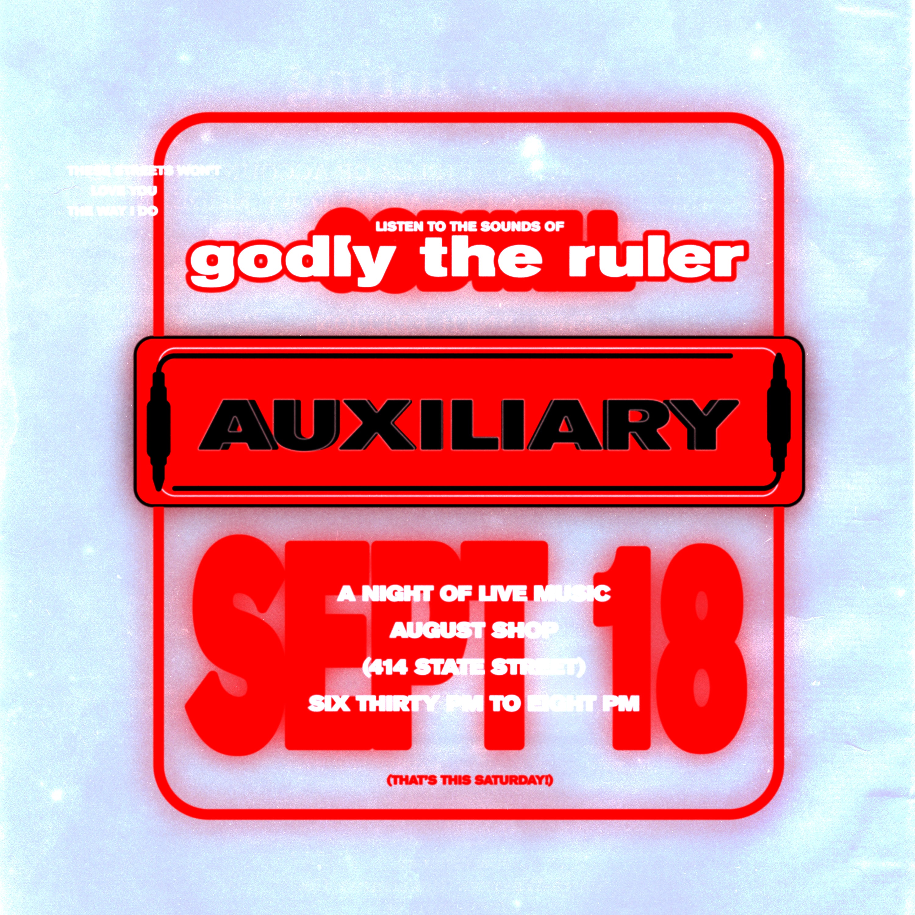AUGUST AUX :: AUXILIARY 004 GODLY THE RULER