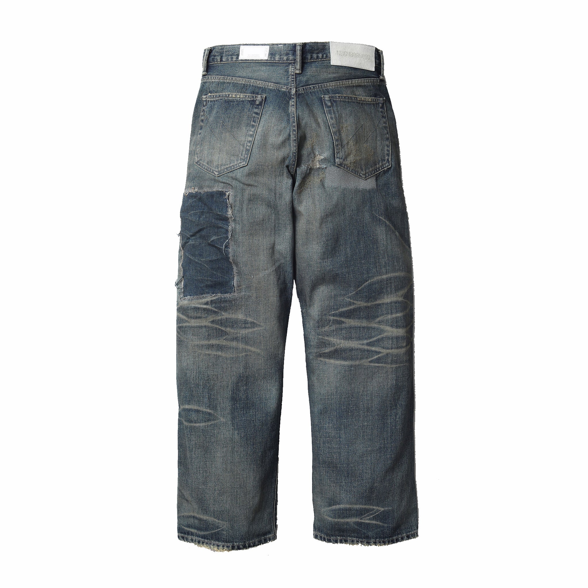 Neighborhood Savage Denim DP Wide Pants (Indigo) – August