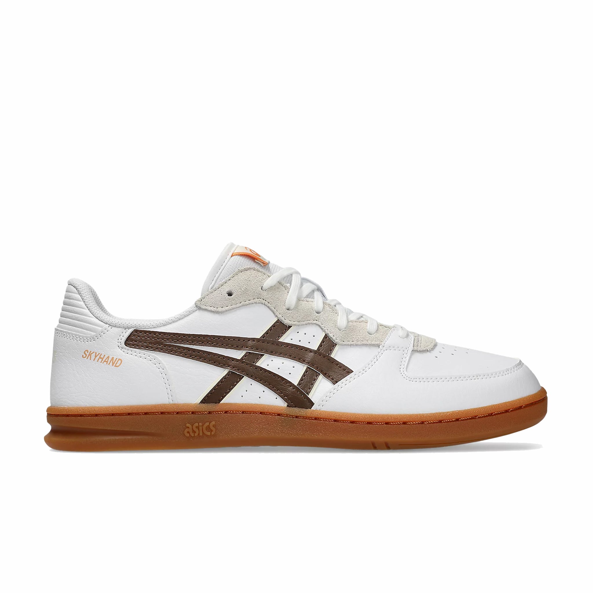 ASICS Men's Skyhand OG (White/Mahogany) – August