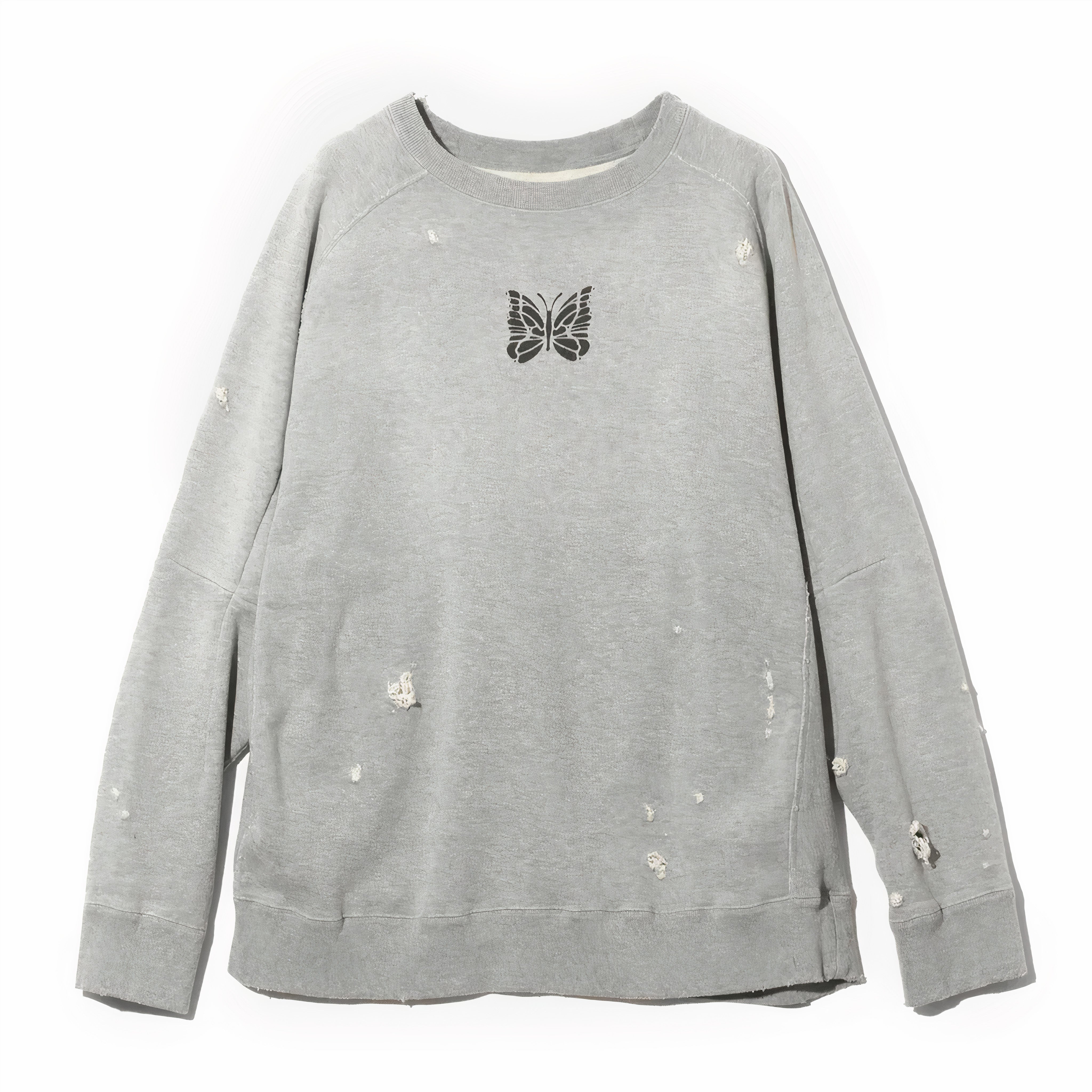 トップス Needles crewneck sweatshirt 2022AW NEEDLES Blue Track Sweatshirt Needles