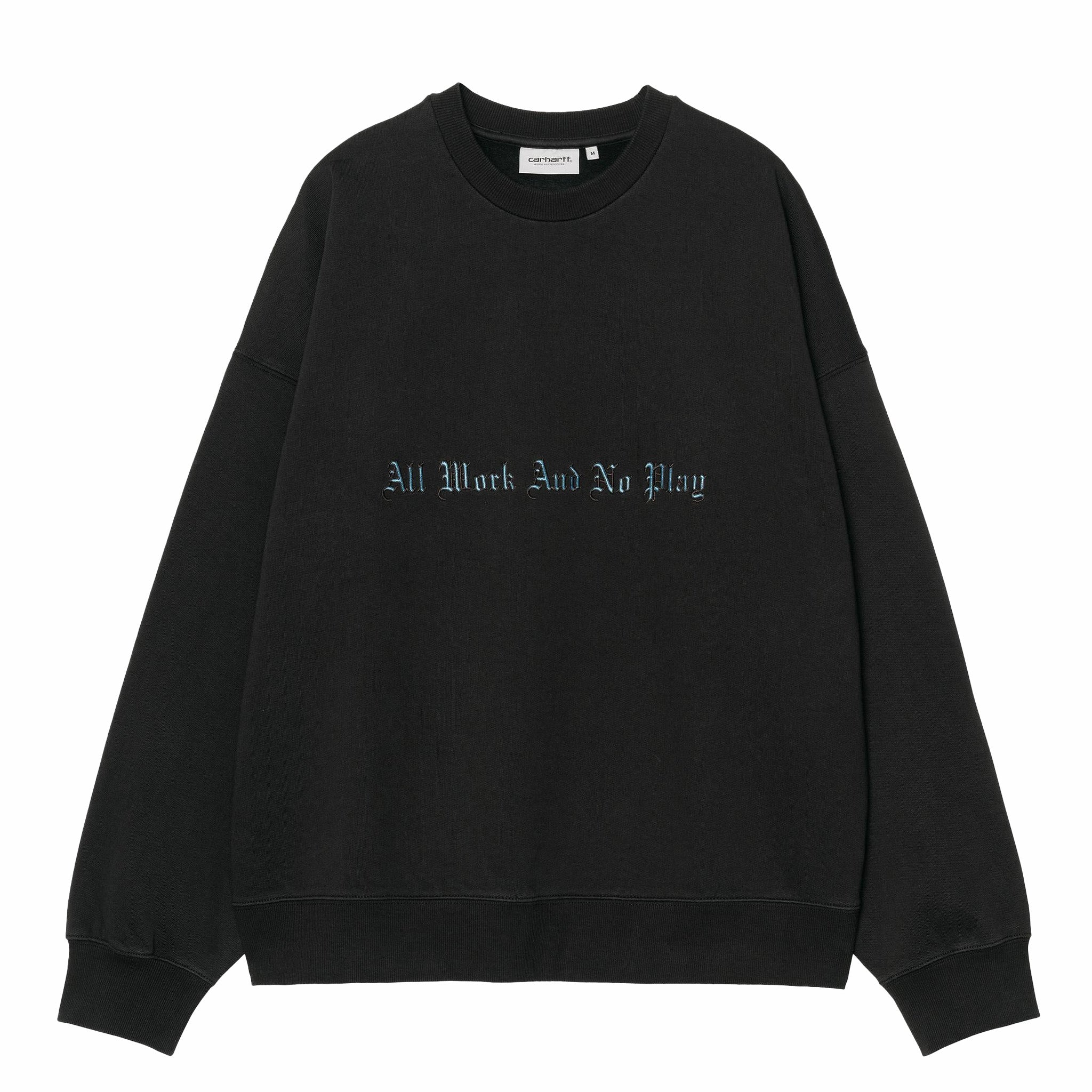 トップス CARHARTT WIP NO PLAY SWEATSHIRT black Carhartt WIP No Play Sweatshirt (Black) – August