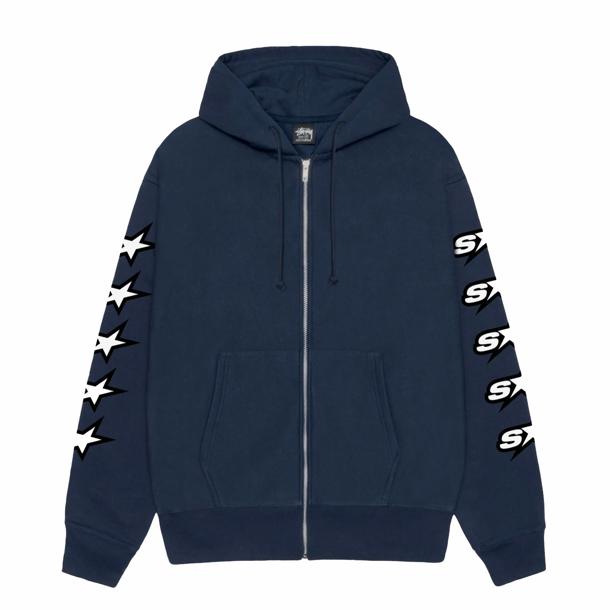 Stüssy Speedway Zip Hoodie (Navy) – August