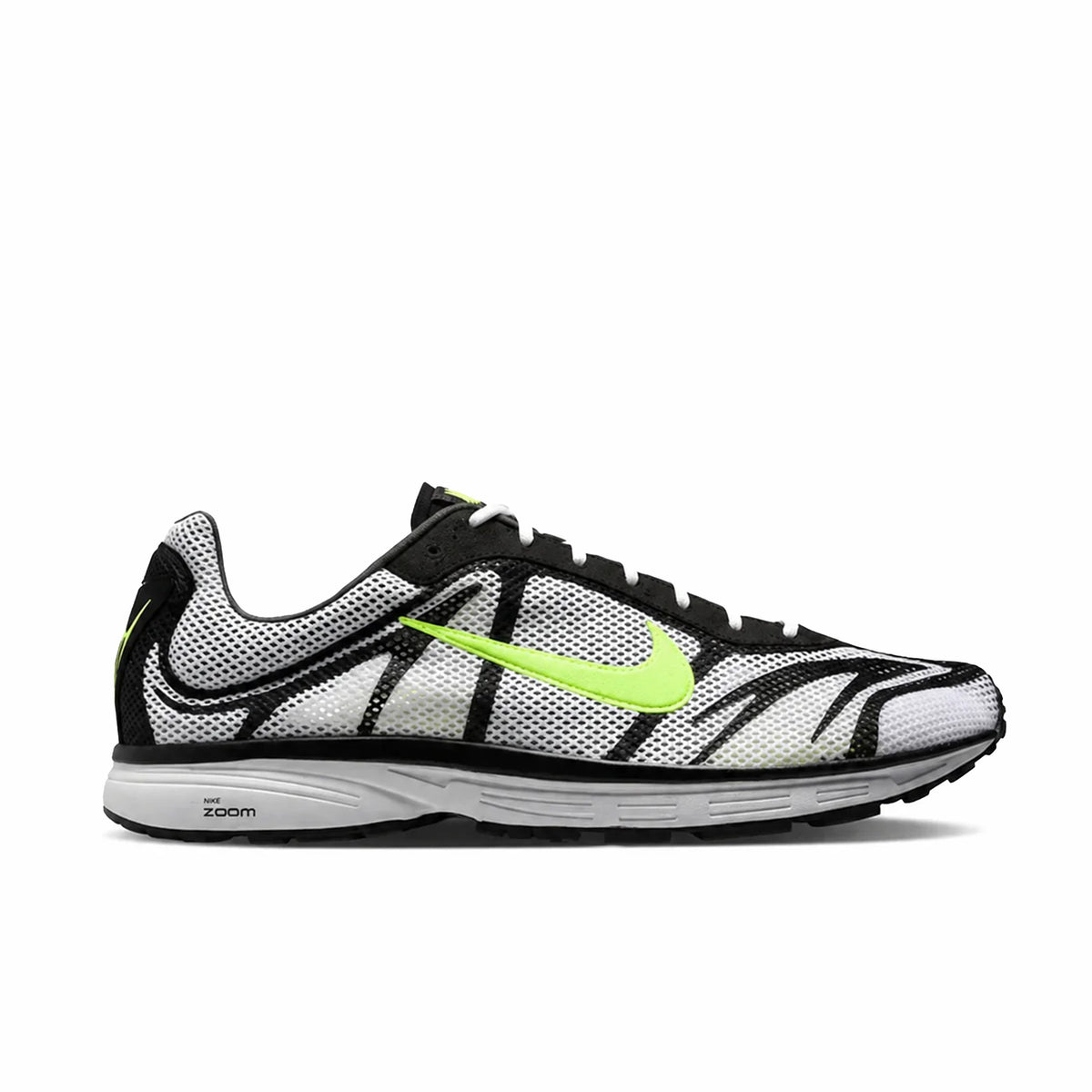 Nike Men's Zoom Streak 3 (White/Volt-Flat Pewter-Black) – August