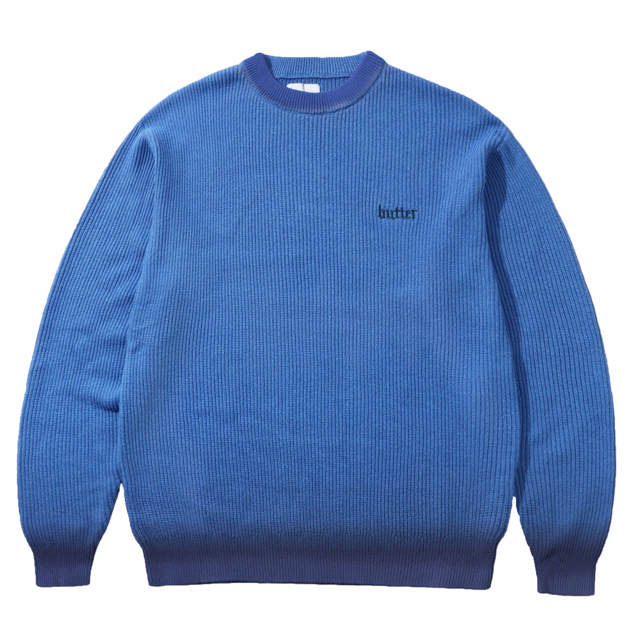 Butter Goods Fade Knit Sweater (Ocean) – August