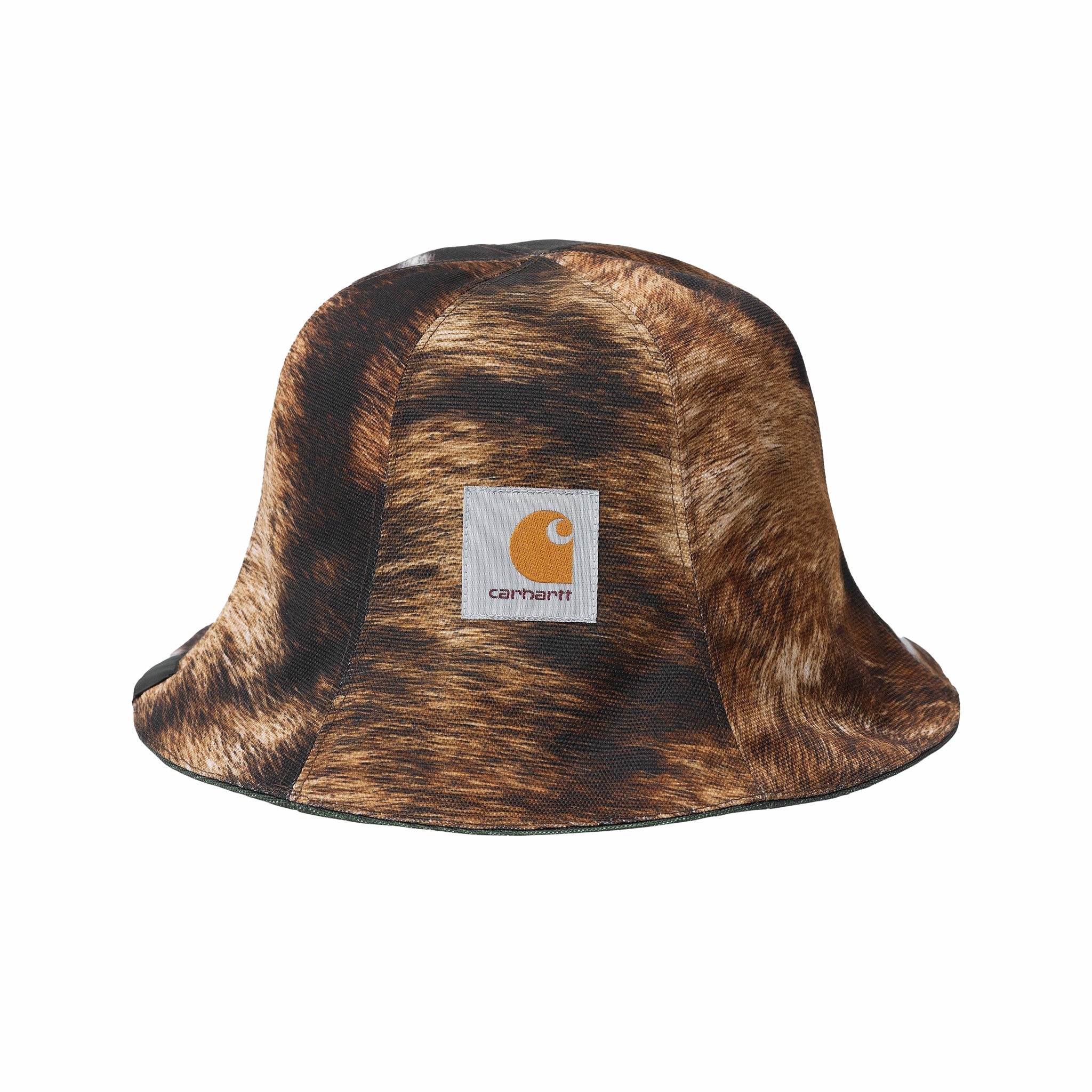 Carhartt WIP Cordura Sauna Hat (Olive/Wild Dog Print) – August