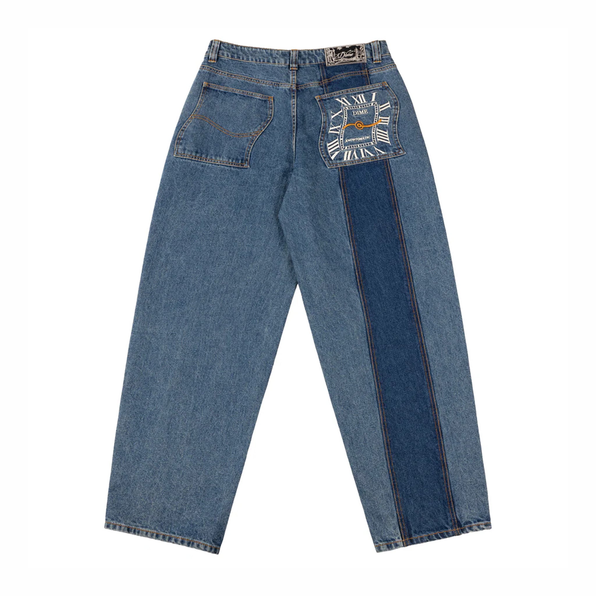 Dime Baggy Denim Pants (Knowtomatic Blue) – August