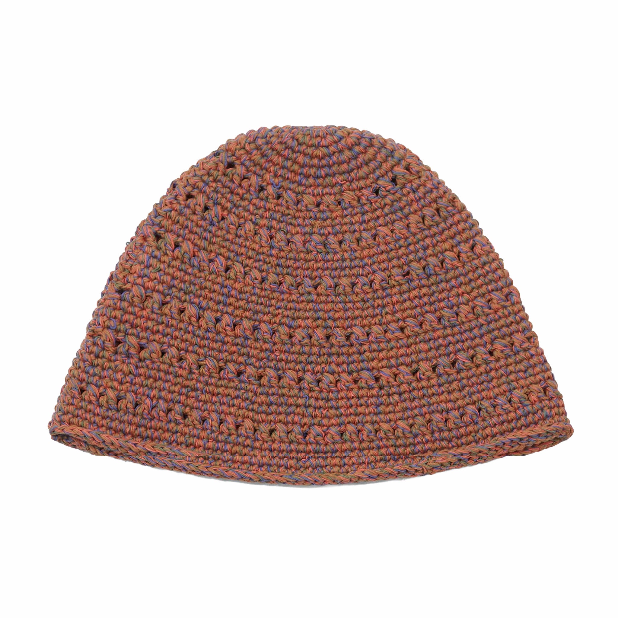 Stüssy Hemp Stock Knit Bucket Hat (Multi Brown) – August