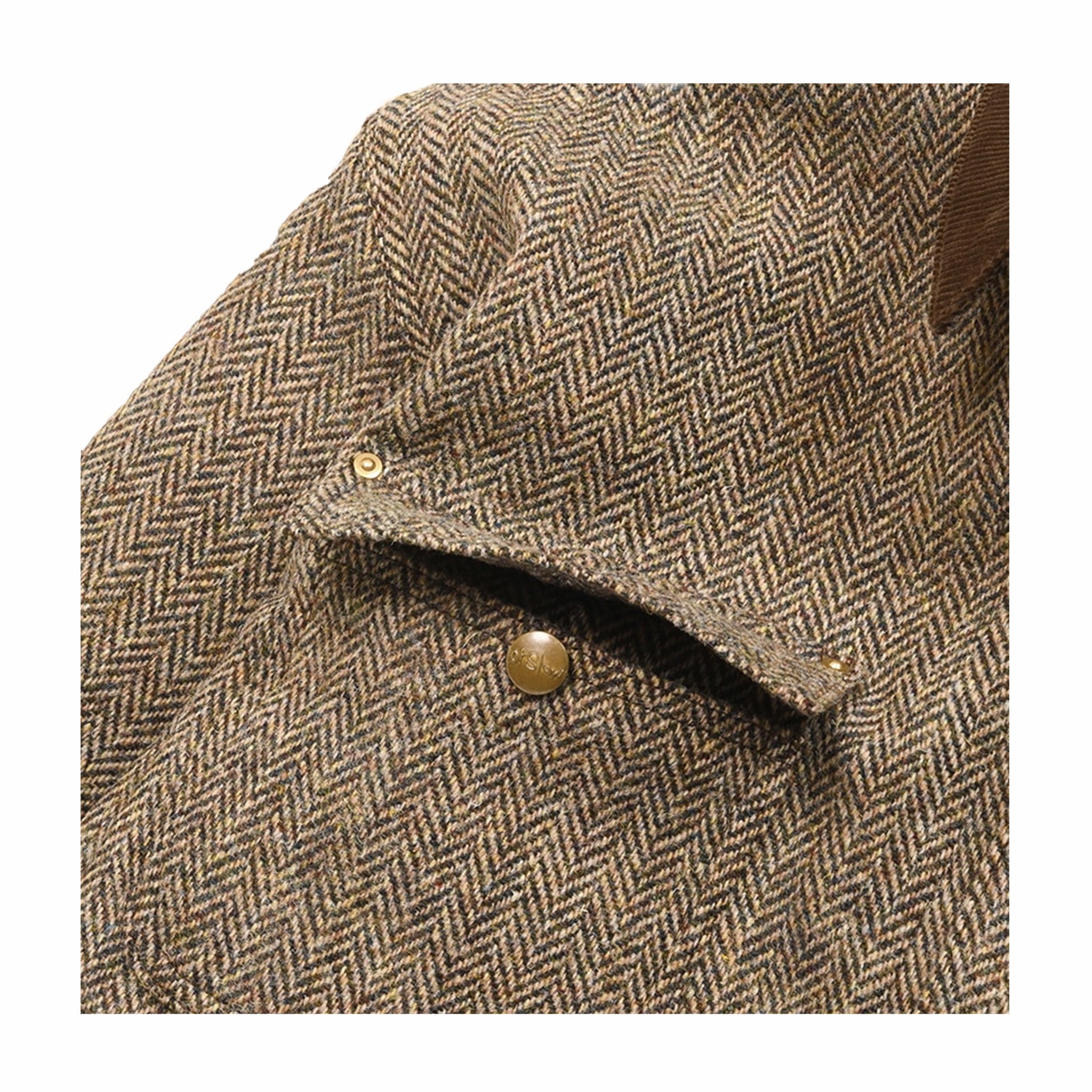 OrSlow Harris Tweed Relax Fit Coverall (Khaki) – August