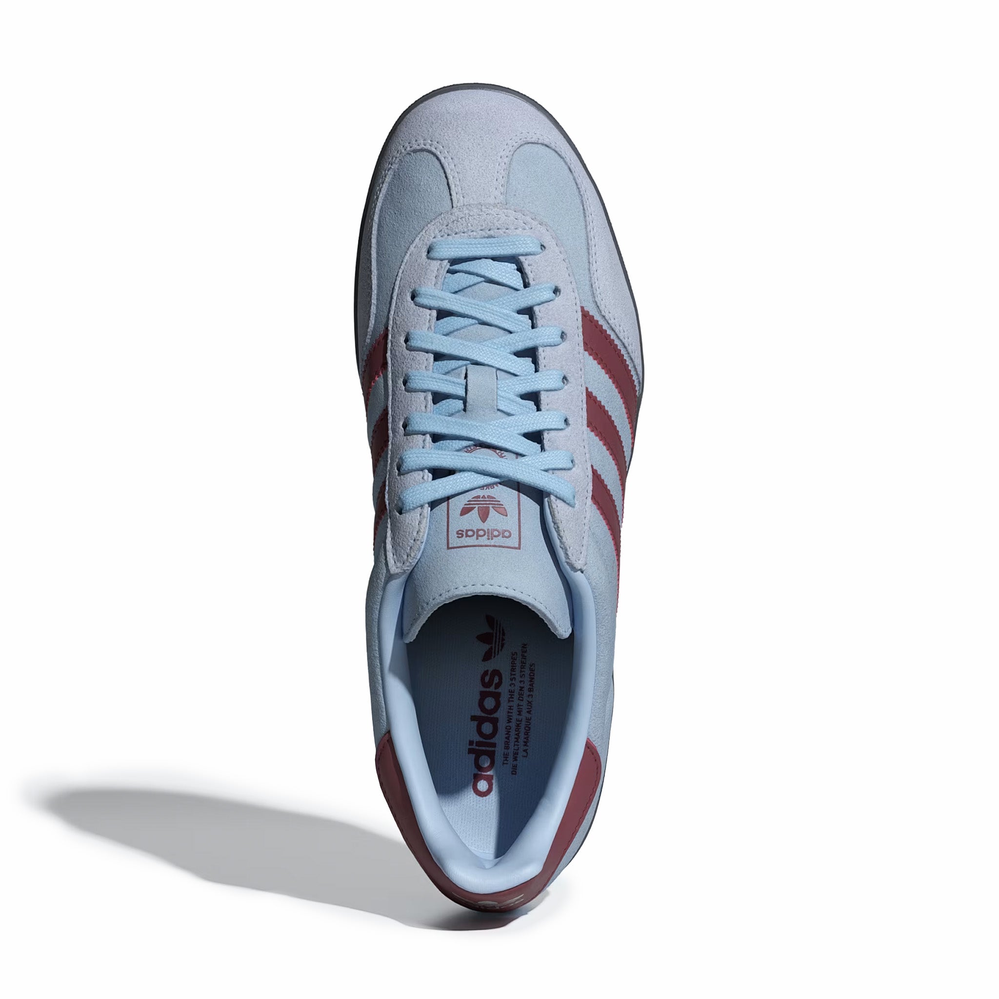 Adidas Men's Gazelle (Clear Sky/Noble Maroon/Crystal Sky August Adidas Men's Gazelle (Clear Sky/Noble Maroon/Crystal Sky August