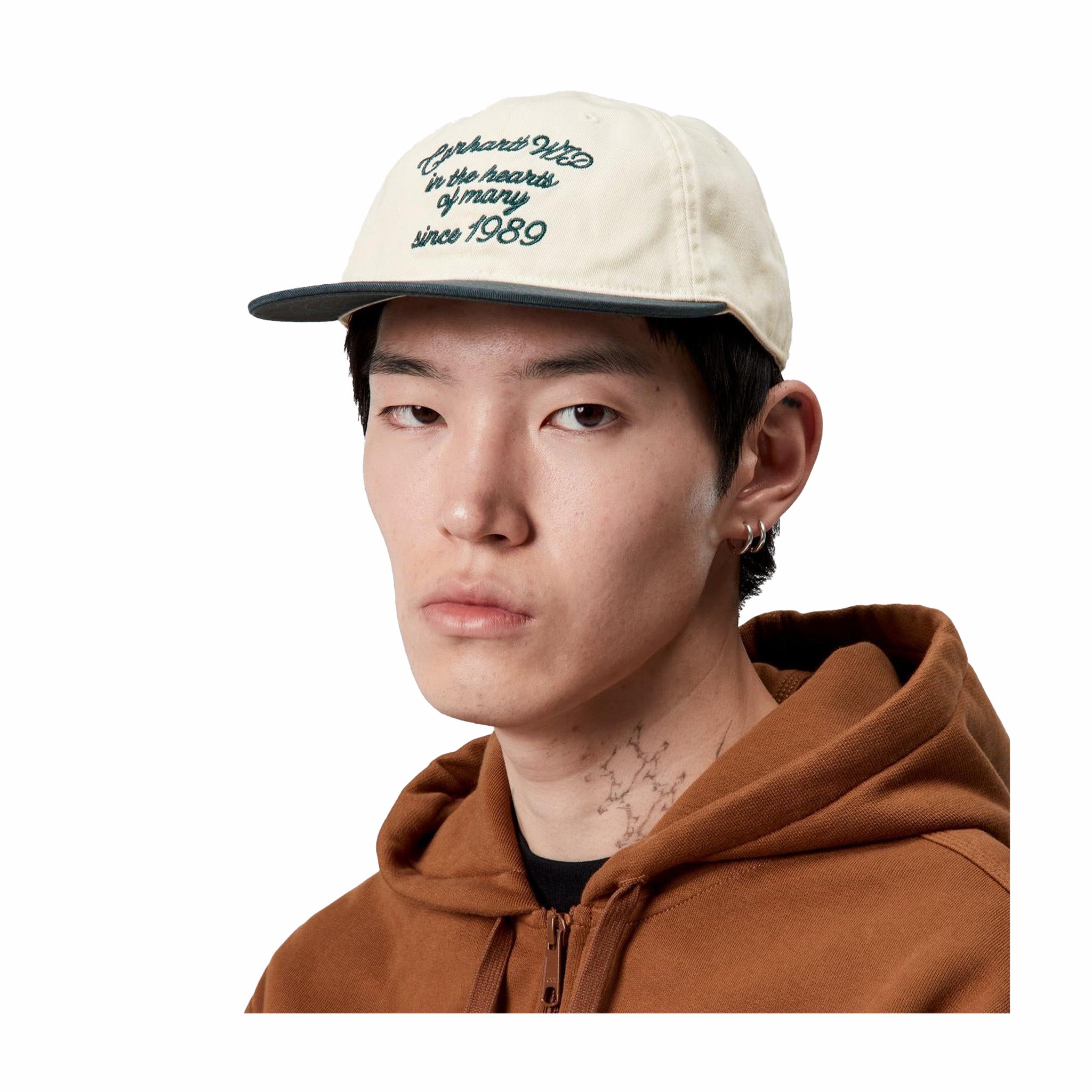 Carhartt WIP Alston Hat (Natural/Deep Lagoon) – August