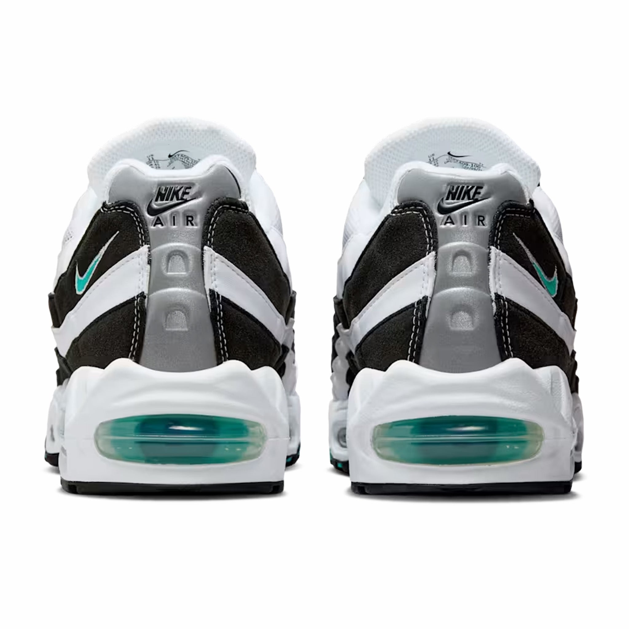 Nike Men's Air Max 95 OG Big Bubble (White/Hyper Jade-Black