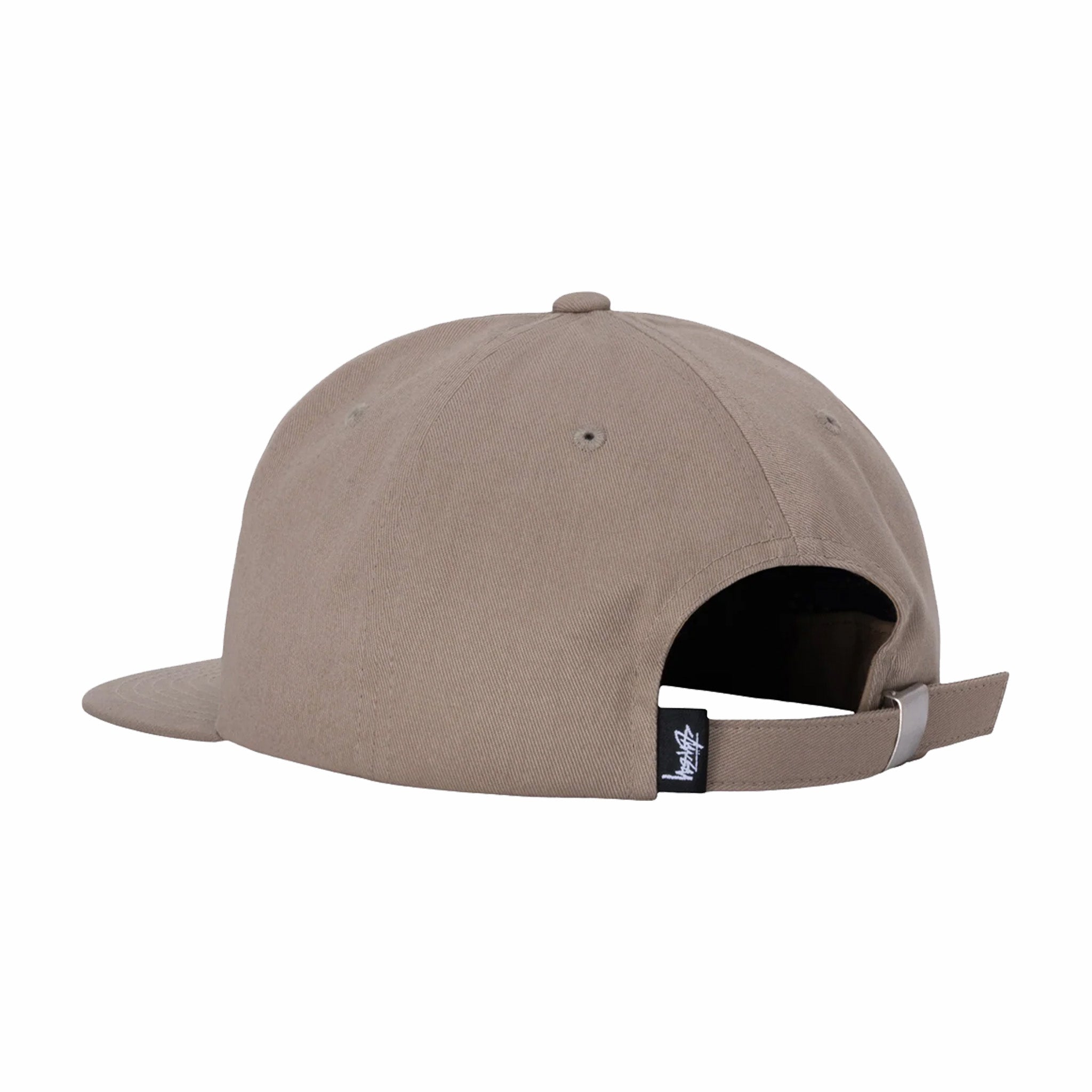 Stüssy Mid-Depth Basic Strapback Cap (Khaki) – August