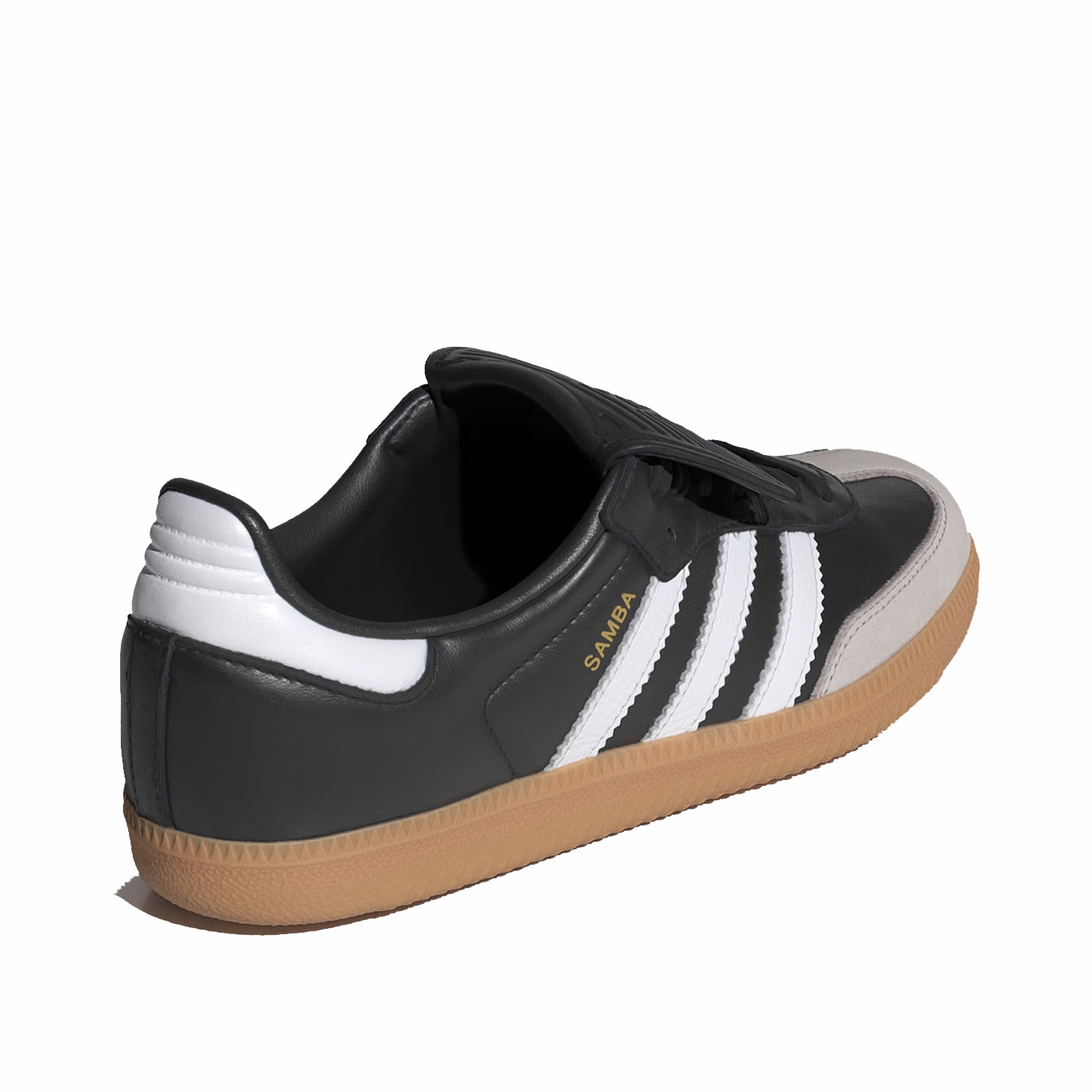 Adidas Women's Samba Long Tongue Shoes (Core Black/Cloud White/Gold Me August Adidas Women's Samba Long Tongue Shoes (Core Black/Cloud White/Gold Me August