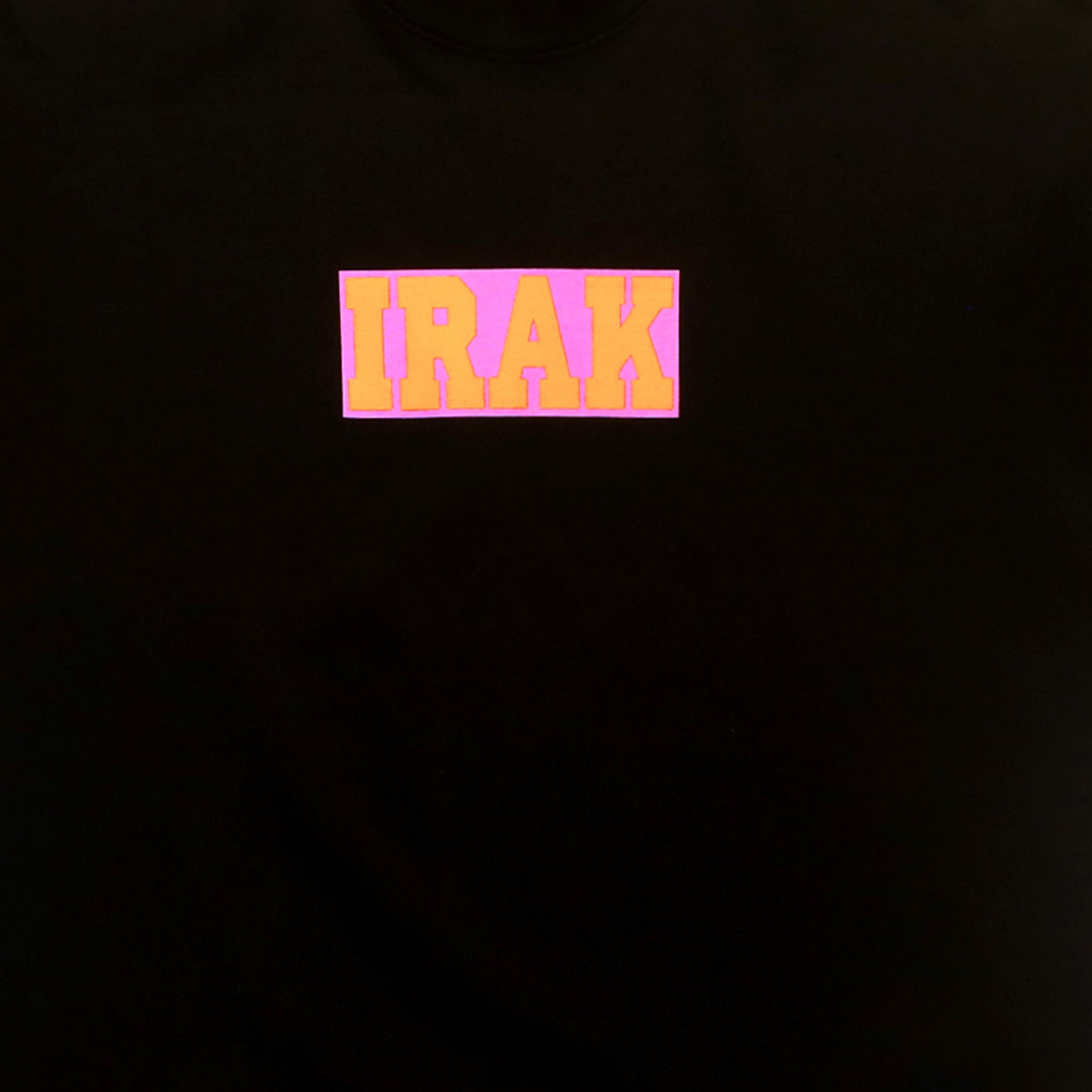 IRAK Neon IRAK Logo Tee (Black) – August