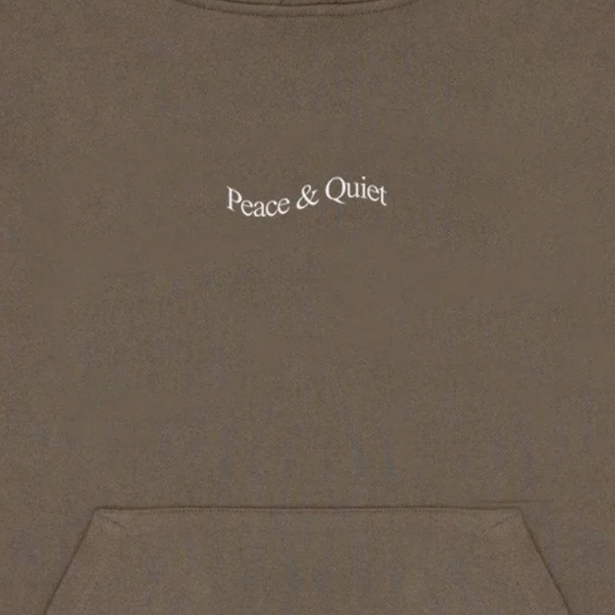 Museum of Peace & Quiet Wordmark Hoodie (Clay)