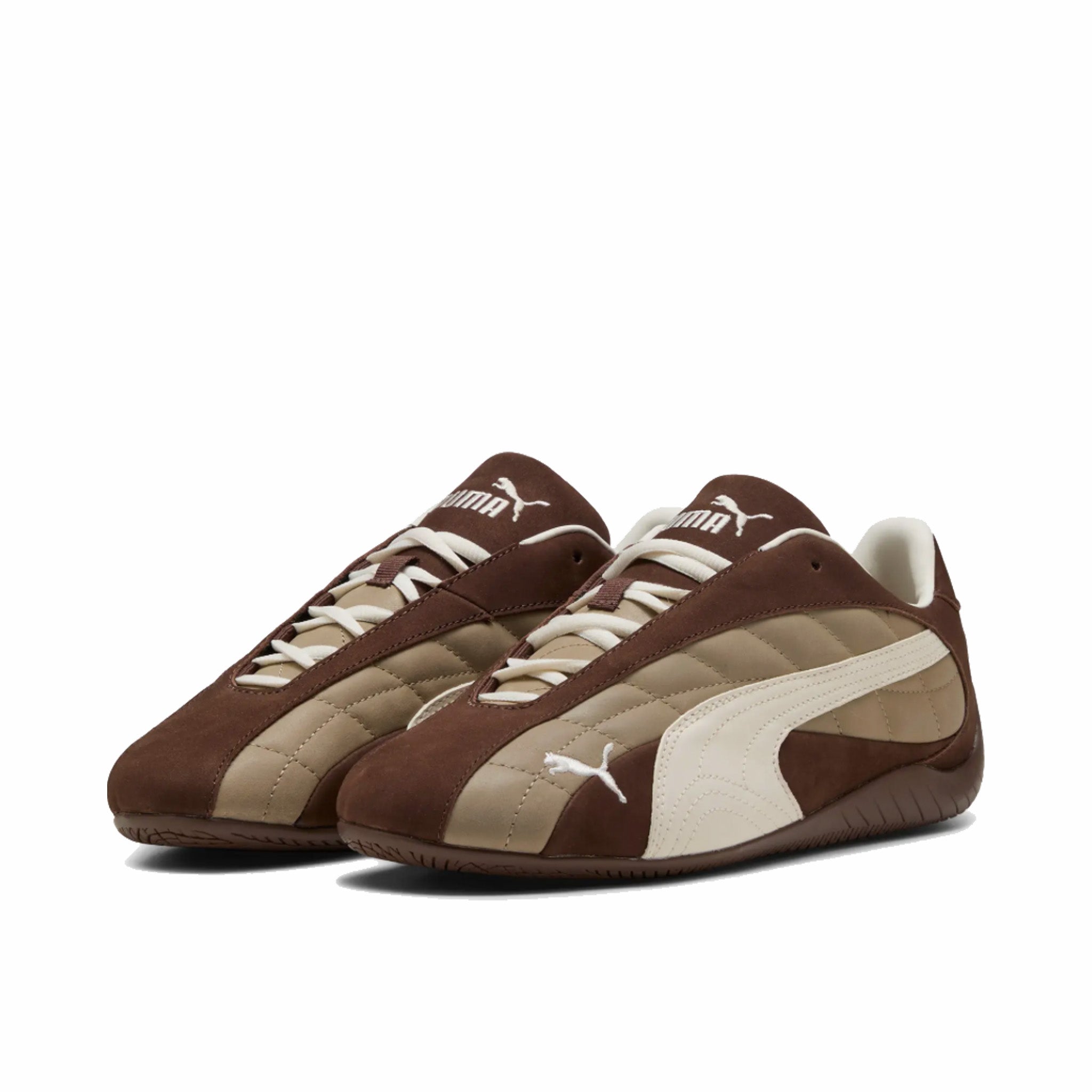 Puma Men's Speedcat Plus Quilted (Espresso Brown/Warm White) – August