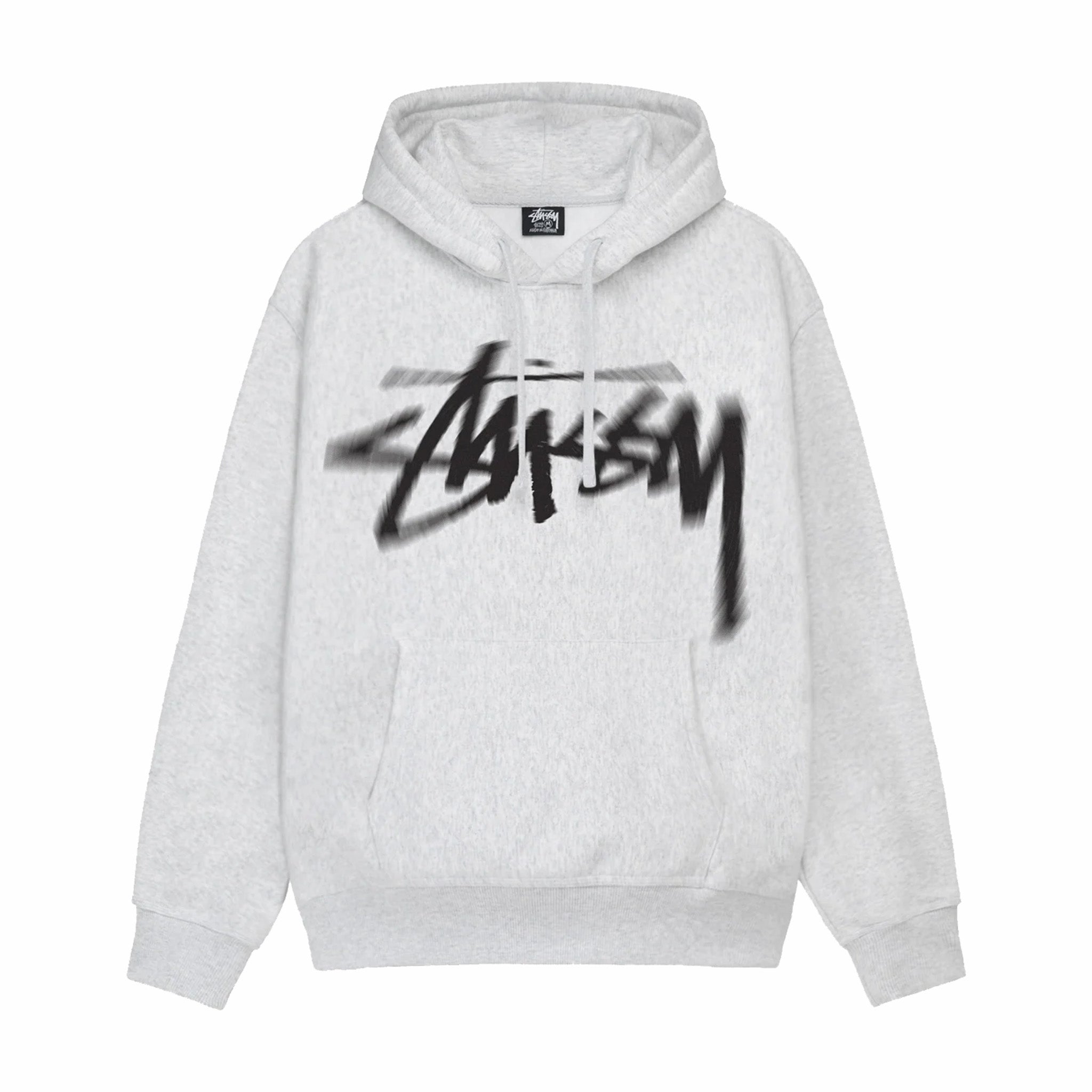 Stüssy Dizzy Stock Hoodie (Ash Heather) – August