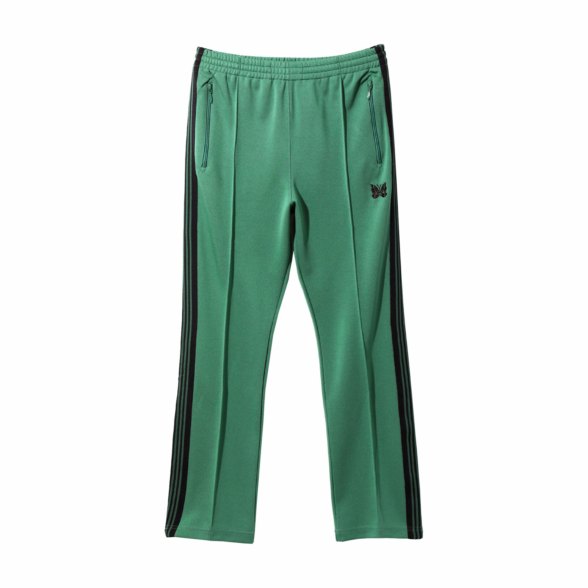 Needles Track Pant - Poly Smooth (Emerald) – August