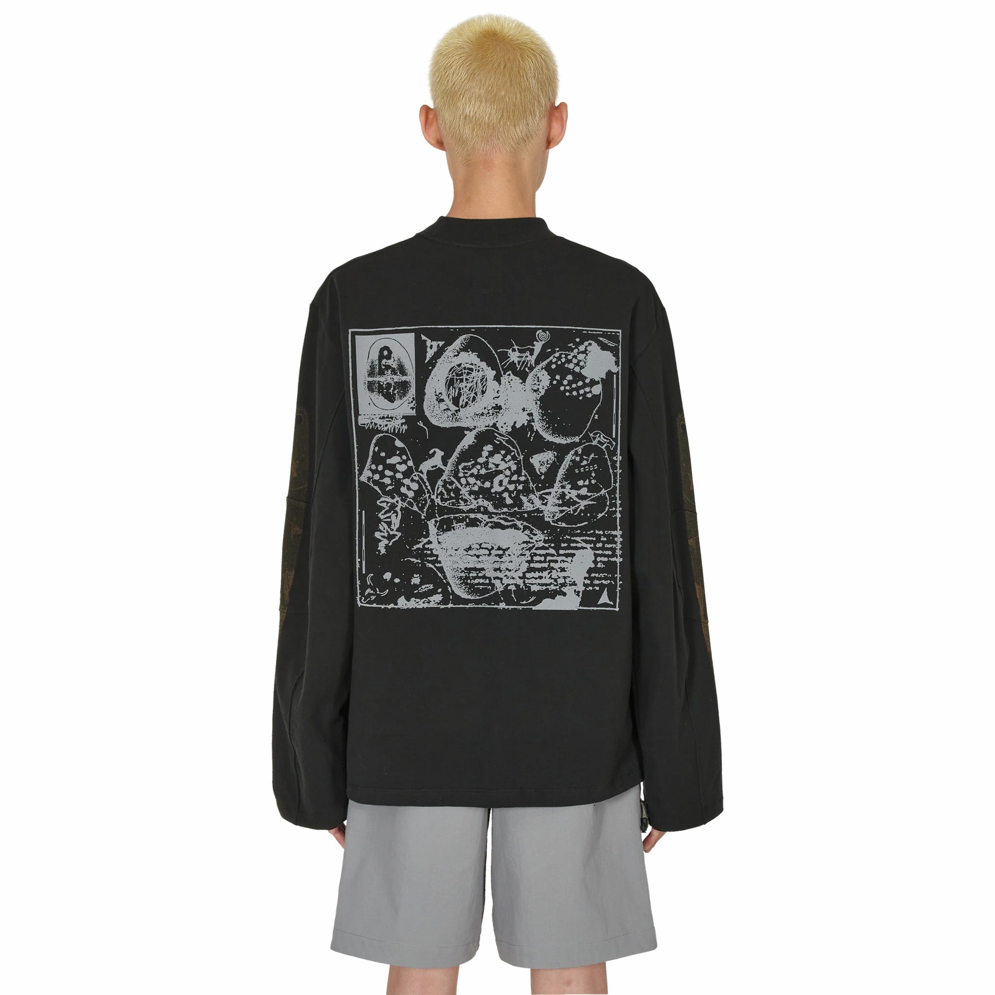 ROA Longsleeve Graphic (Black) - August Shop