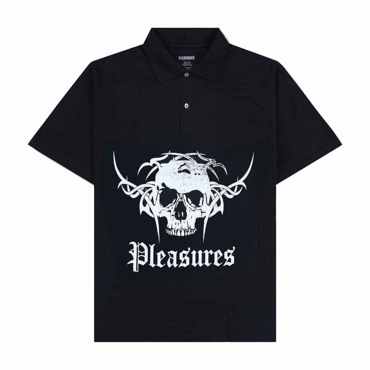 【中古】 Polo Italy / Pleasures 輸入盤 Pleasures Tradition Polo Shirt (Black) – August