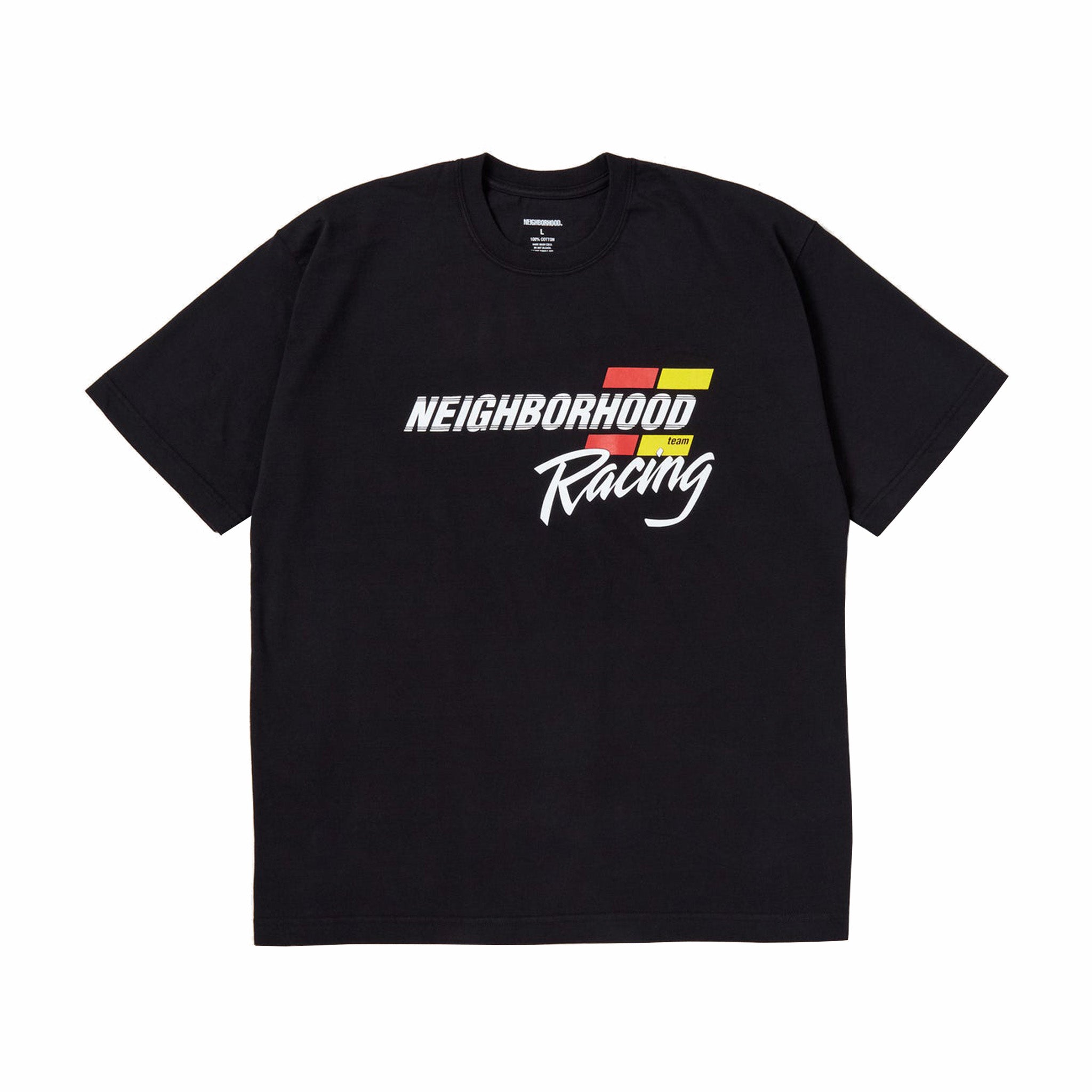 Neighborhood Racing NH. TEE SS-12 (Black) – August