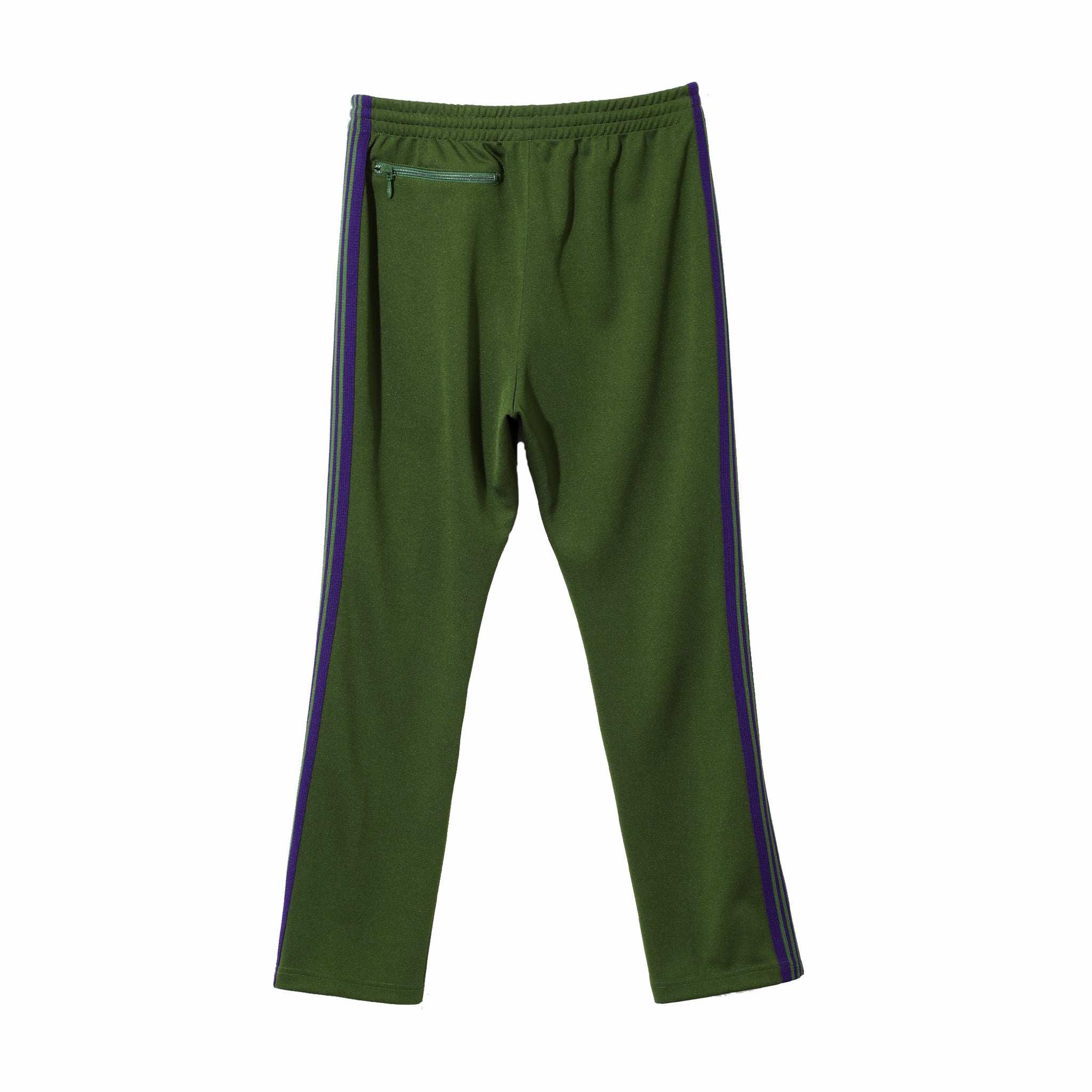Needles Narrow Track Pant   Poly Smooth Ivy Green – August