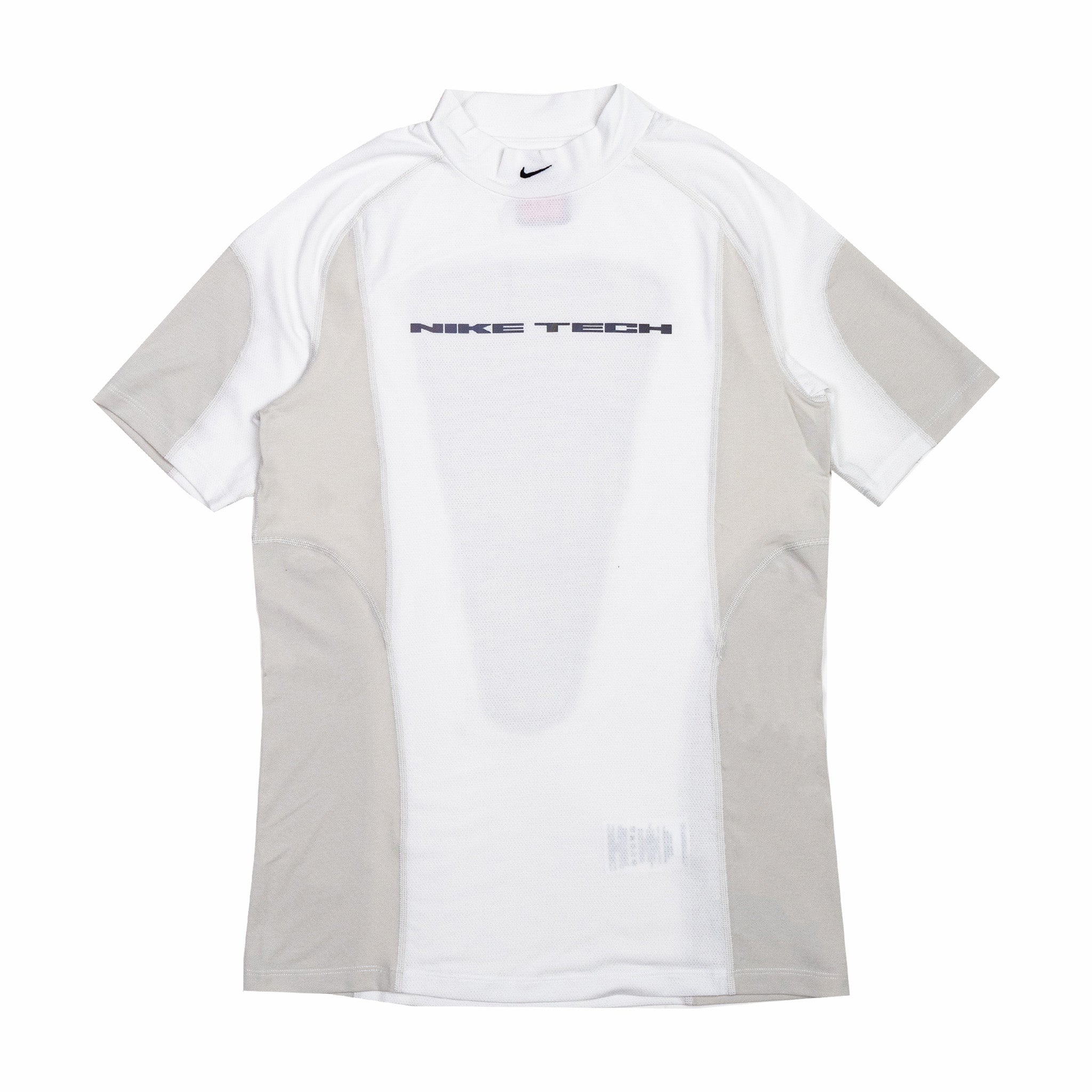 Nike Men's Tech Dri-FIT Short-Sleeve Base Layer (White/Light Bone