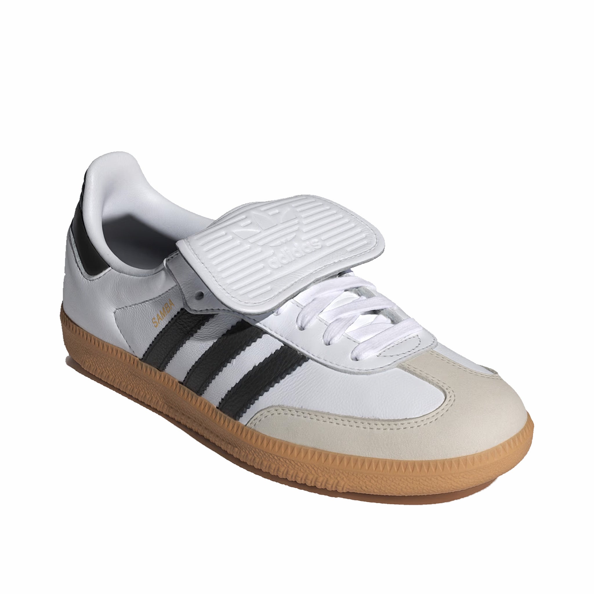 Adidas Women's Samba Long Tongue Shoes (Cloud White/Core Black/Gold Me August Adidas Women's Samba Long Tongue Shoes (Cloud White/Core Black/Gold Me August
