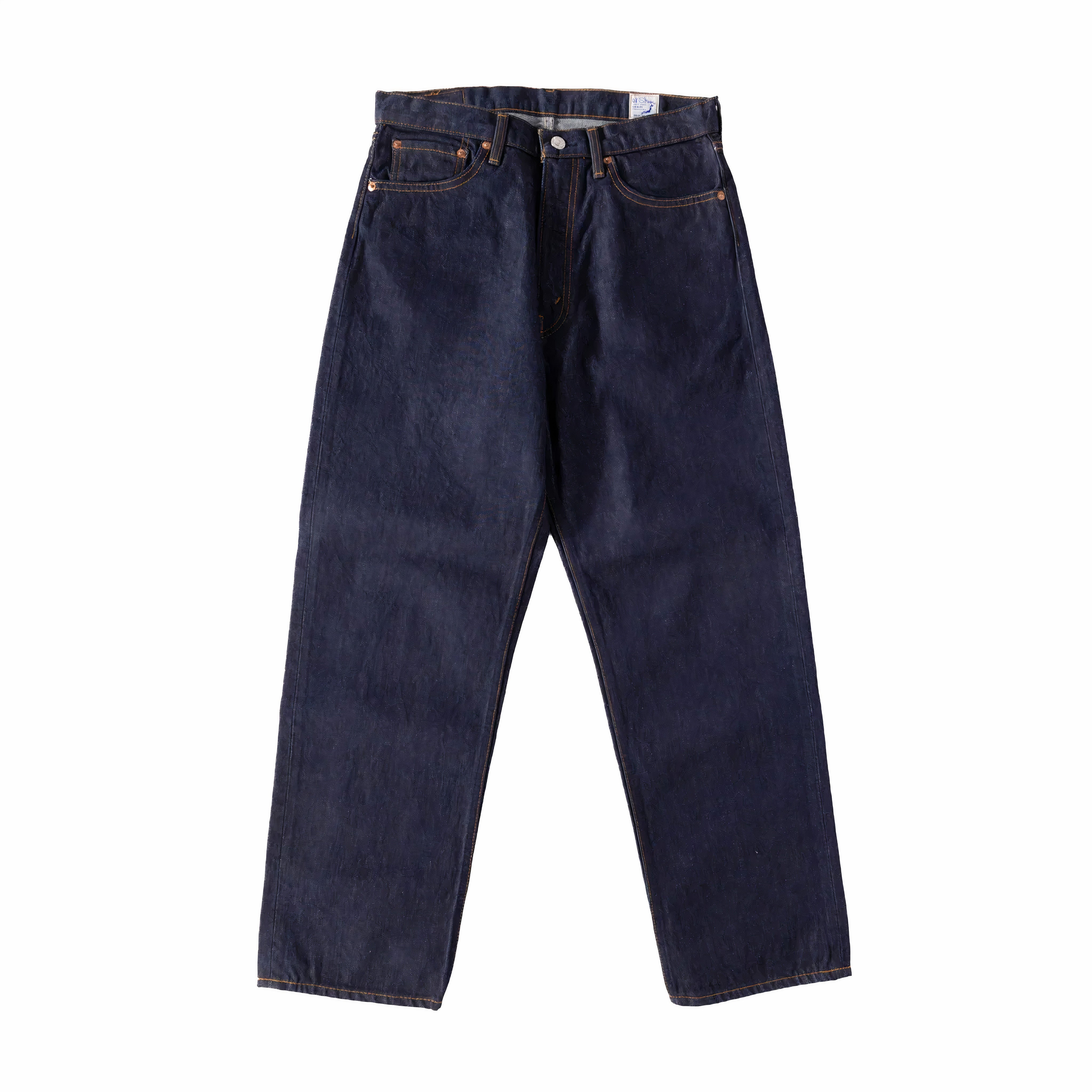 【BEAMS別注】orSlow 101 DAD'S FIT DENIM ブルー 新品orslow BEAMS 別注 Dad´s Denim 101 オアスロウ メンズ