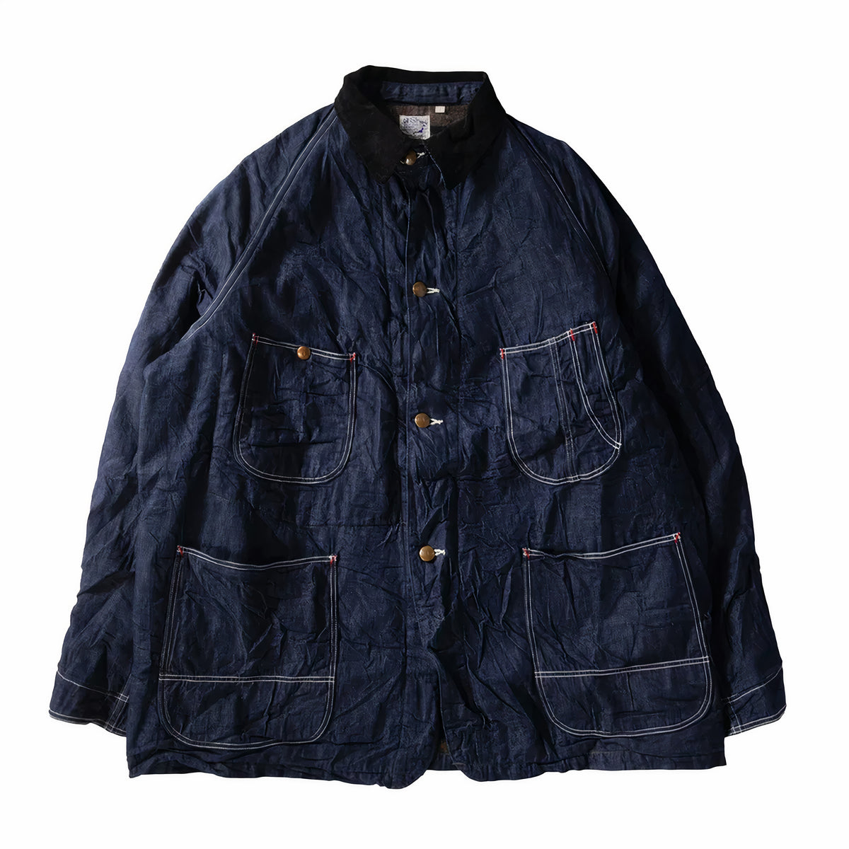 OrSlow Wool Liner Relax Fit Denim Coverall (One Wash) – August