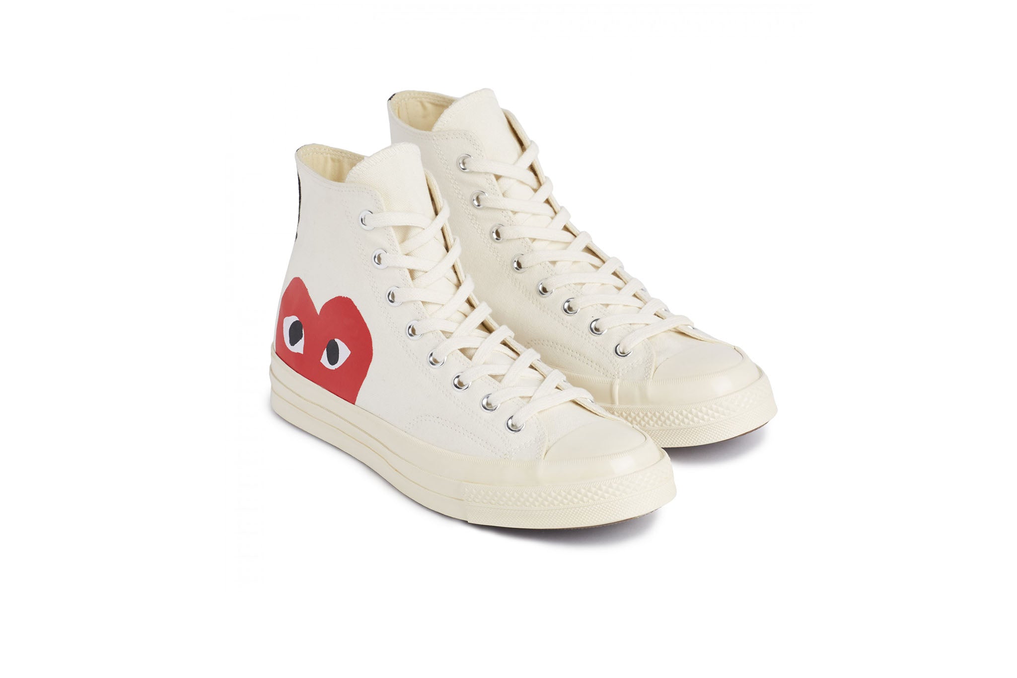 Comme Des Garcons PLAY selling converse White Chuck High-Top