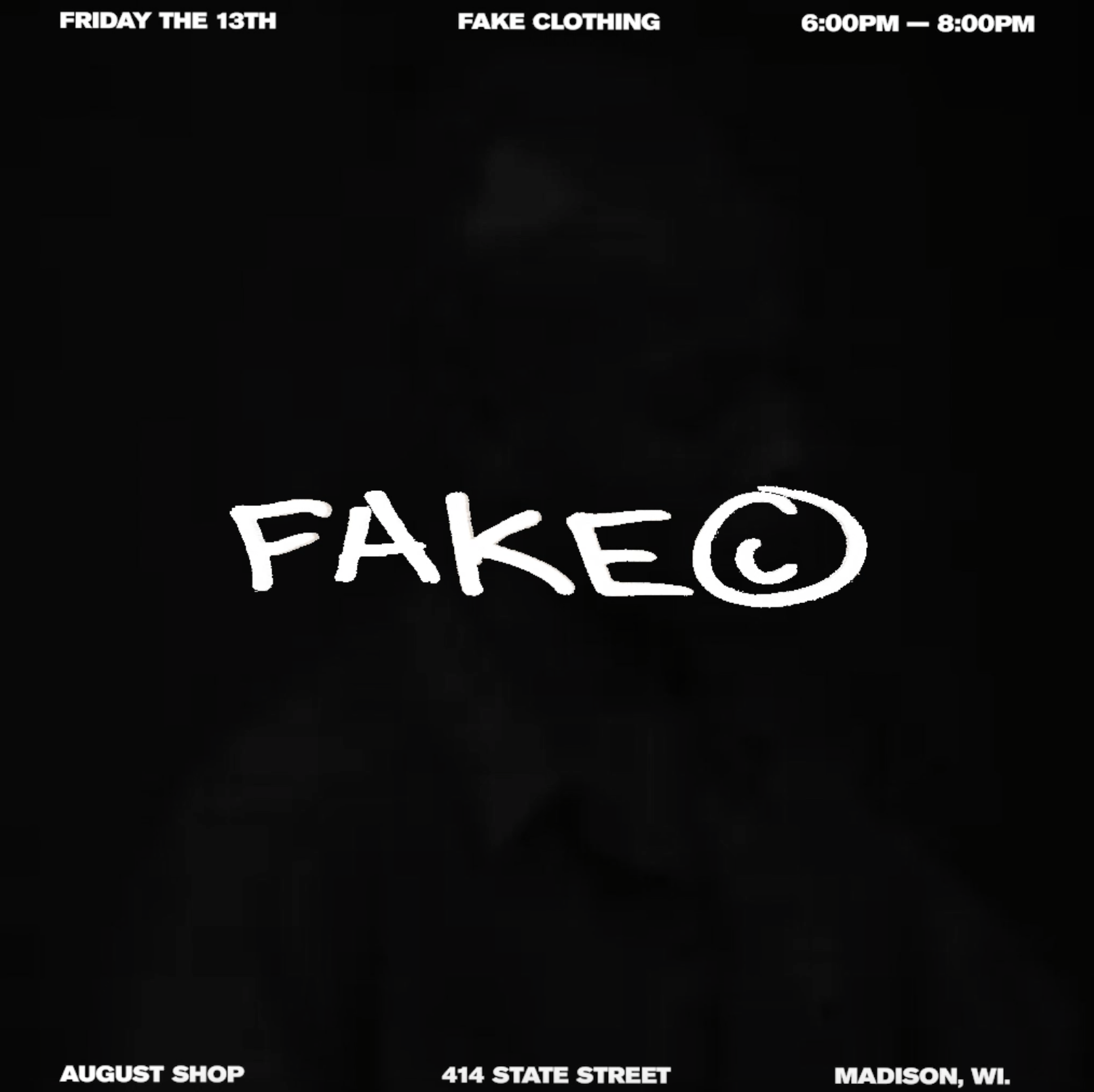 AUGUST HOMEGROWN :: FAKE CLOTHING POP-UP