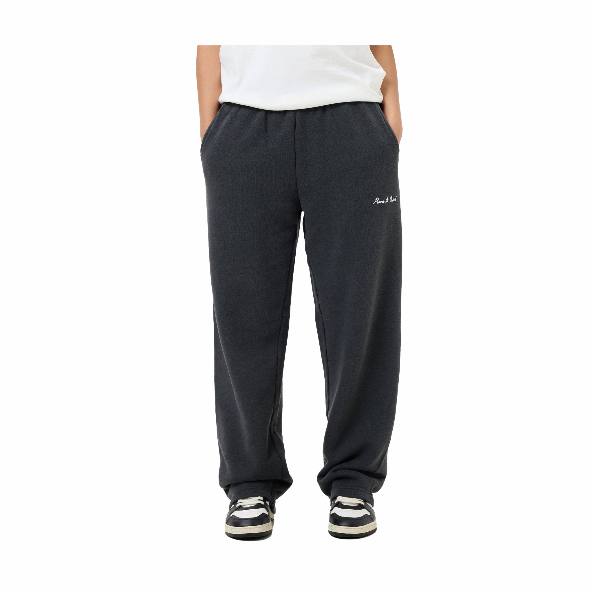 Museum of Peace &amp; Quiet Signature Sweatpants (Black) - August Shop