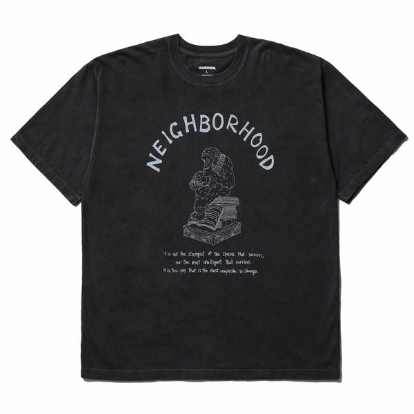 トップス NEIGHBORHOOD NH . TEE SS-11 26ss Neighborhood NH . TEE SS-11 (Black) – August