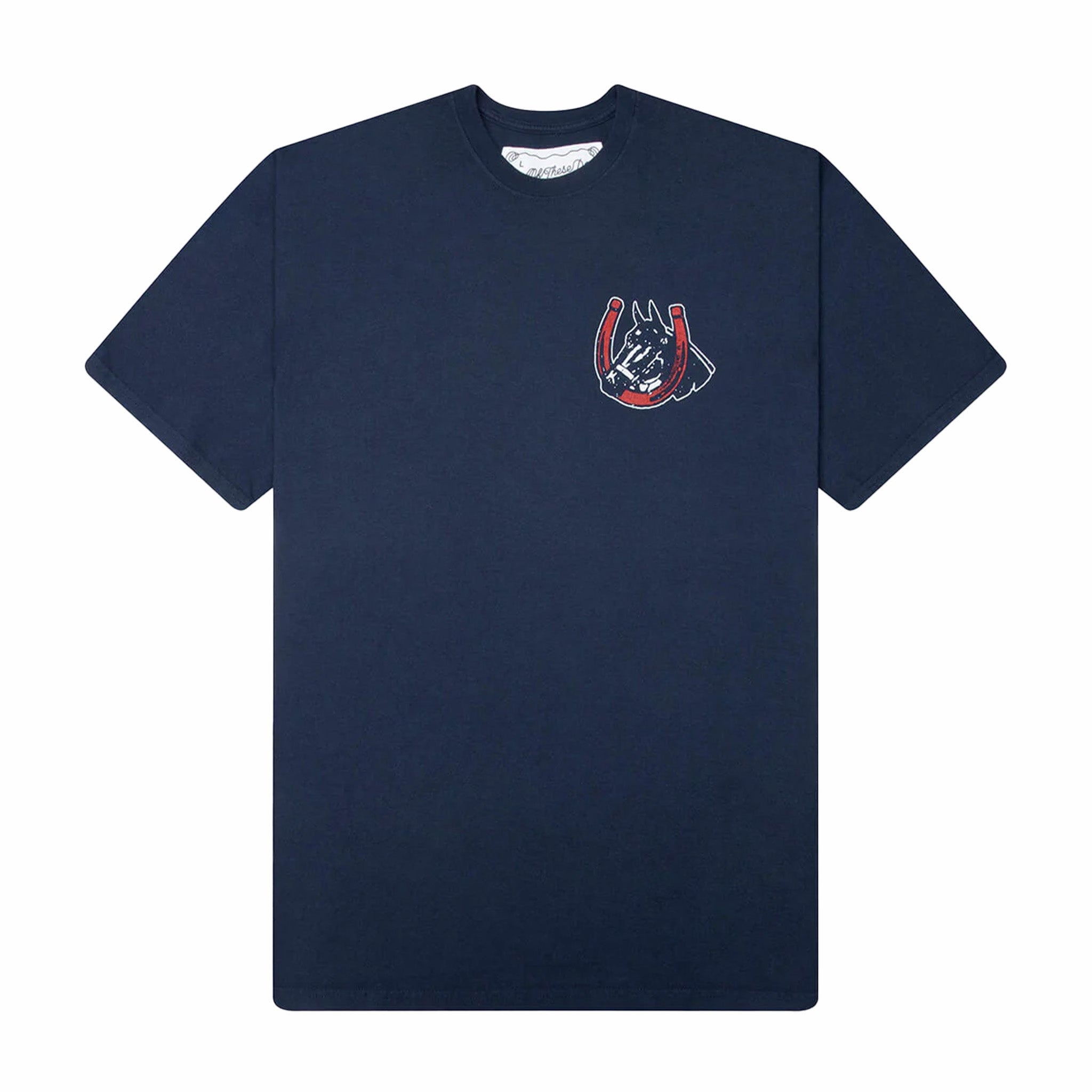 One Of These Days Valley Riders T-Shirt (Sun Faded Washed Navy) - August Shop