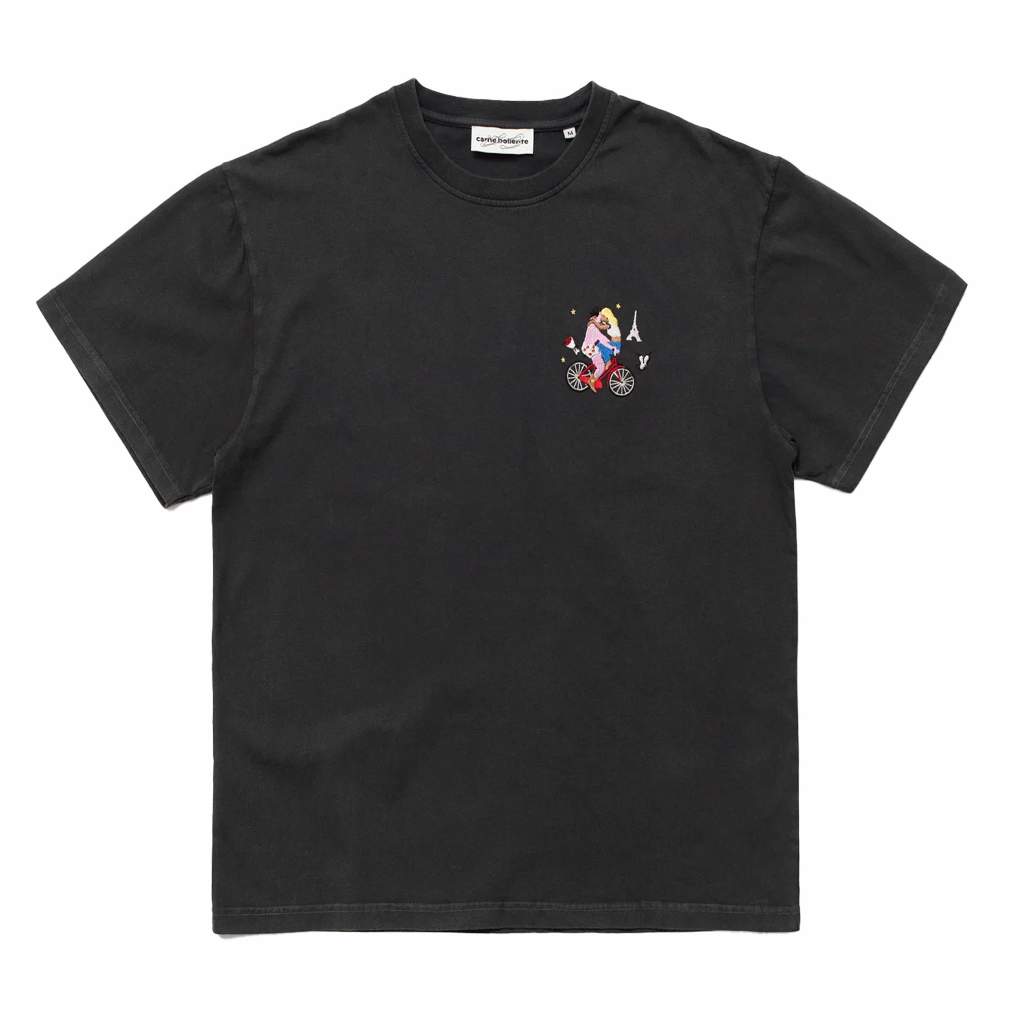 Carne Bollente Velo Valentine T-Shirt (Off Black) - August Shop