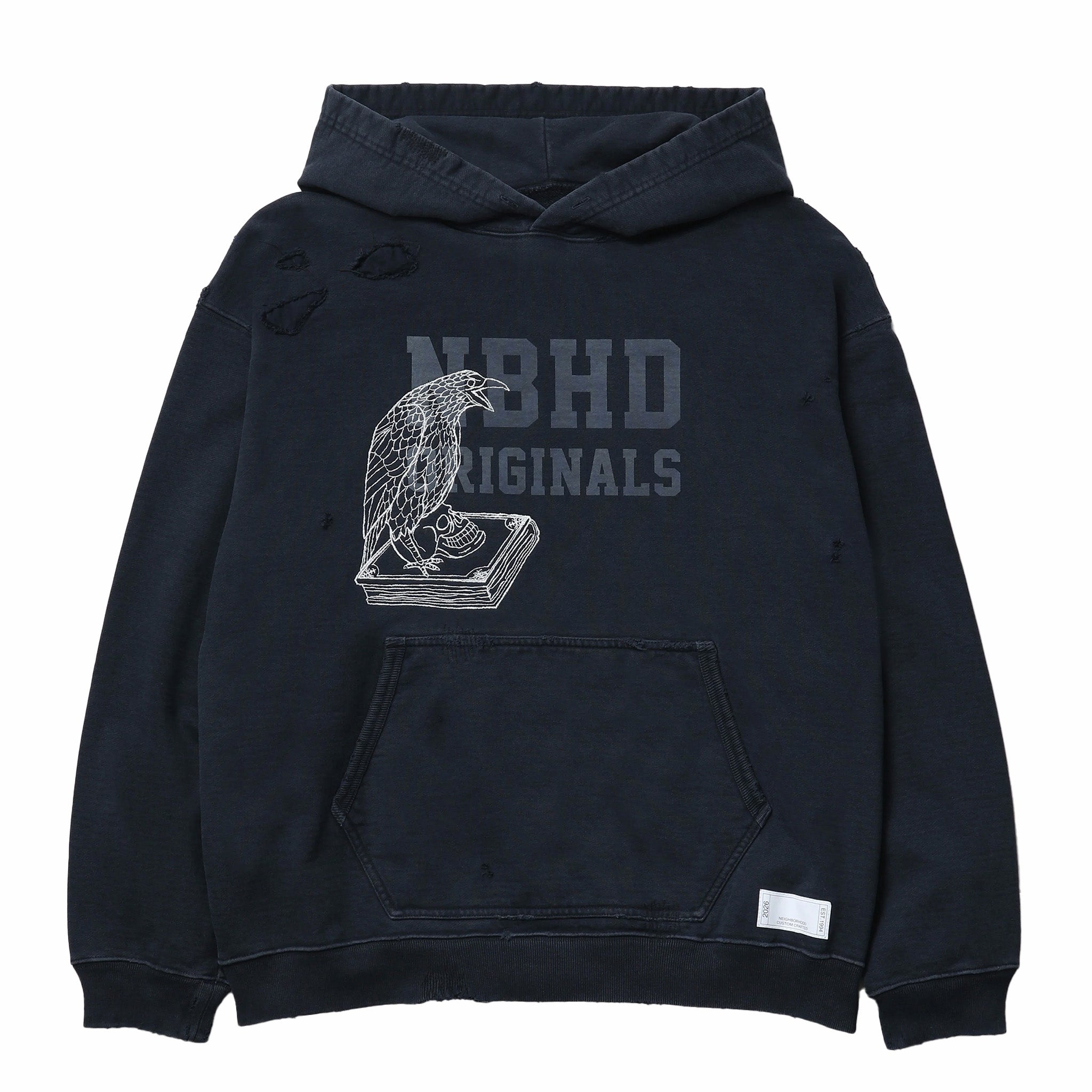 Neighborhood Savage Sweat Hoodie (Black) - August Shop