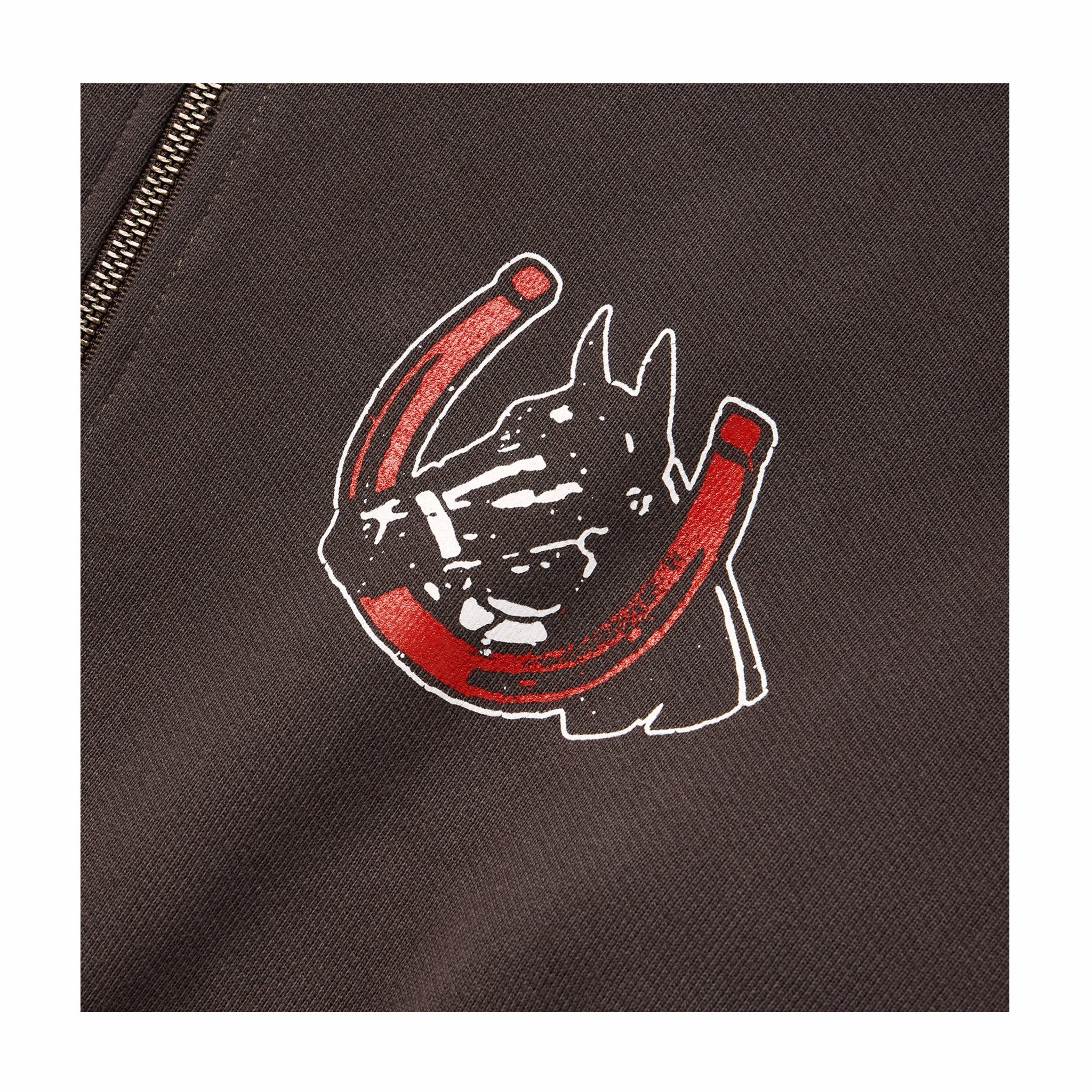 One Of These Days Valley Riders Zip Hoodie (Sun Faded Washed Brown) - August Shop