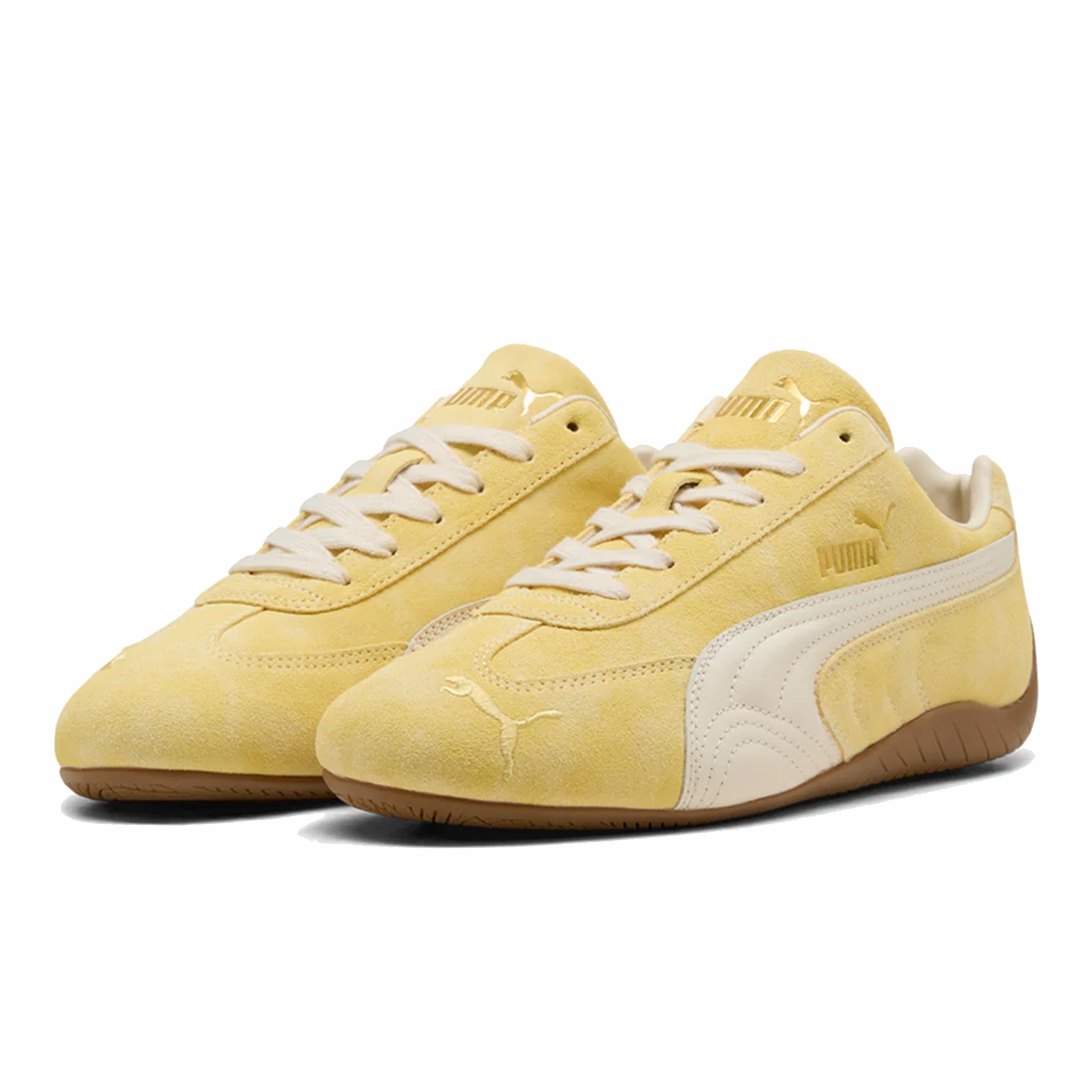 Puma Women's Speedcat Faded (Dazzling Yellow/Pale Lemon) - August Shop