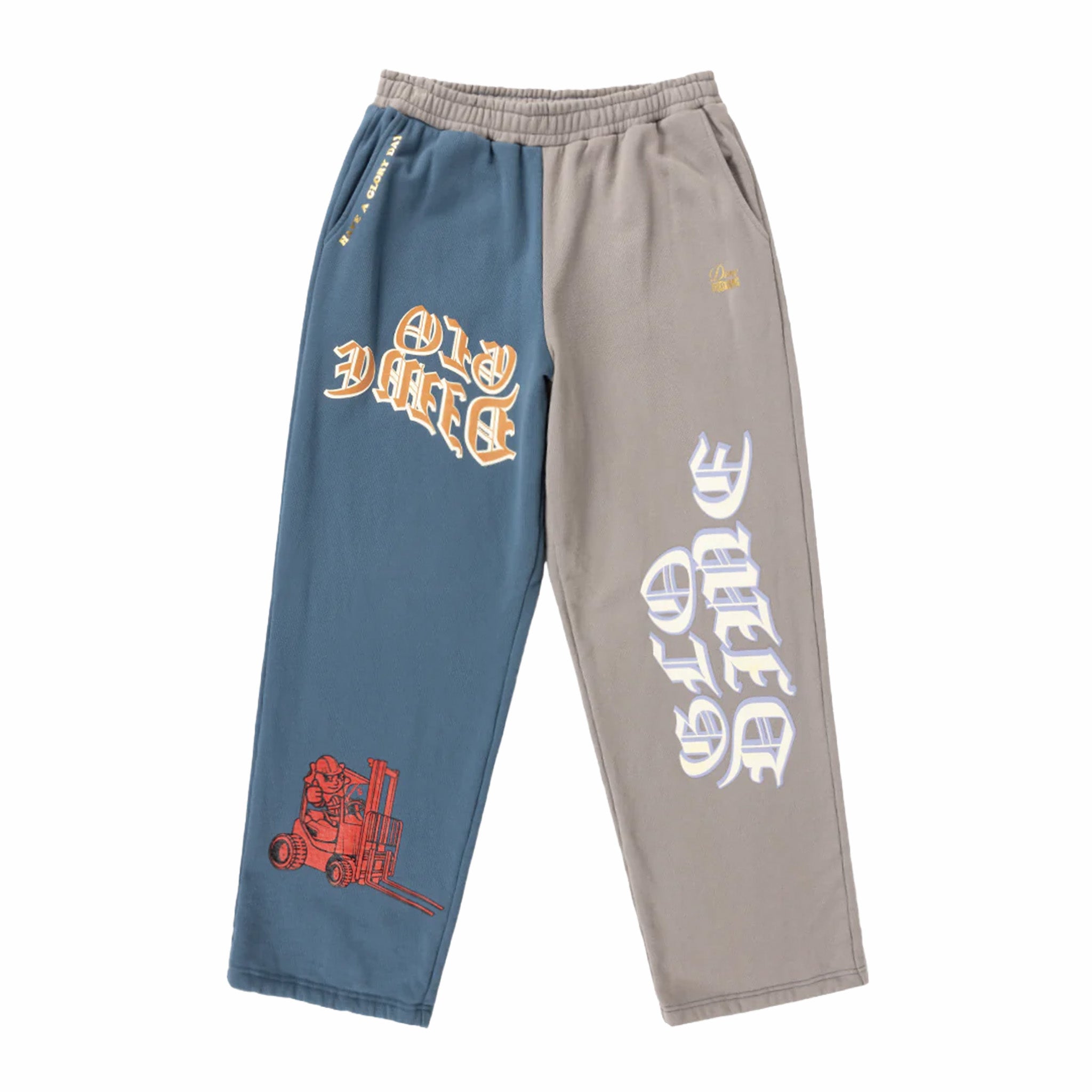 Dime x Glo Gang Glo Dime Sweatpants (Gray/Storm Blue)