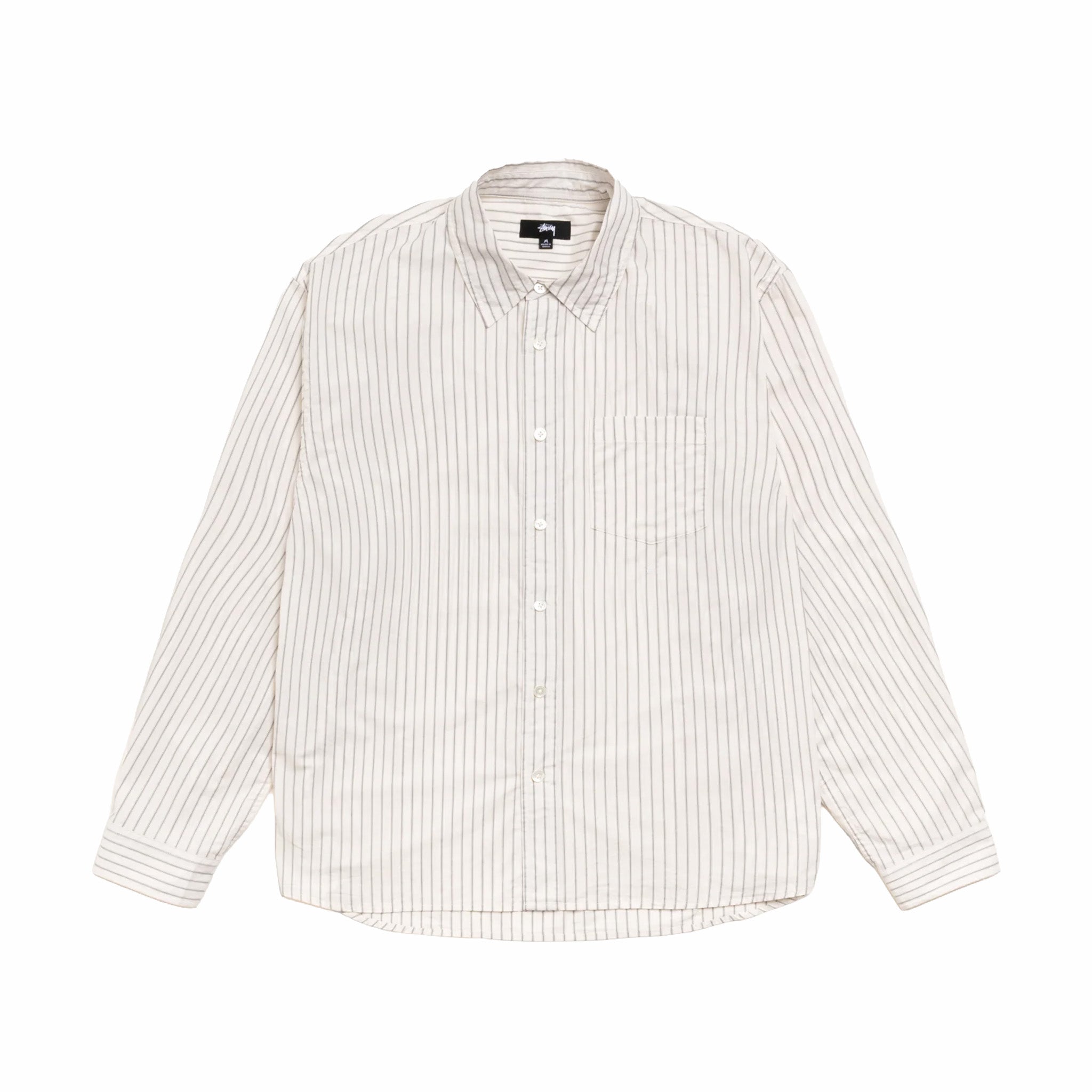 Stüssy Standard Shirt (Natural Stripe)