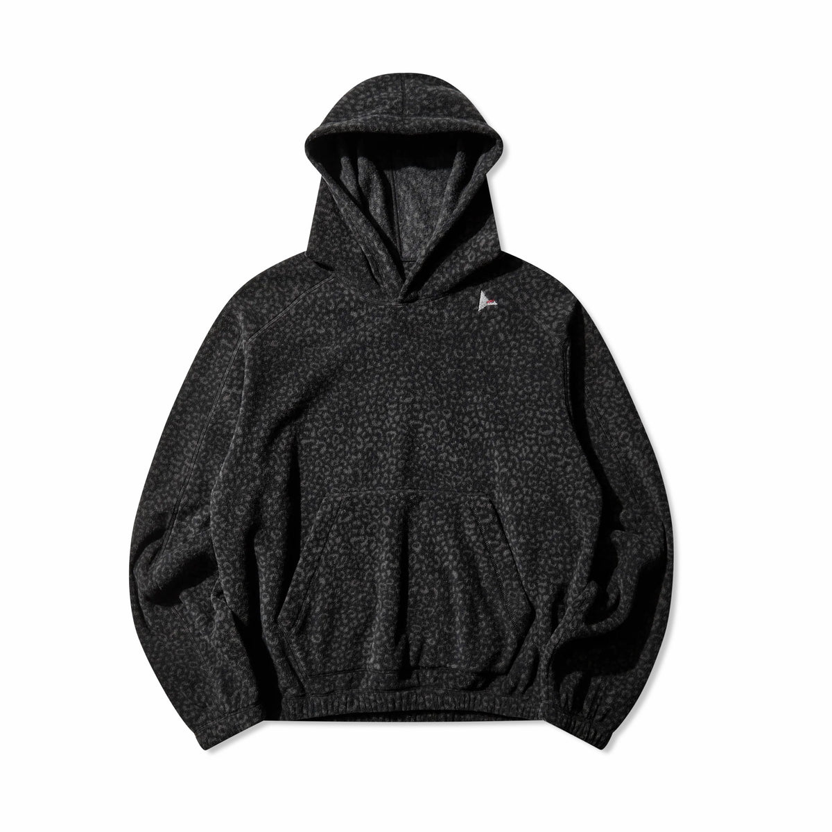 ROA Drowi Polar Fleece Hoodie (Leo Black)