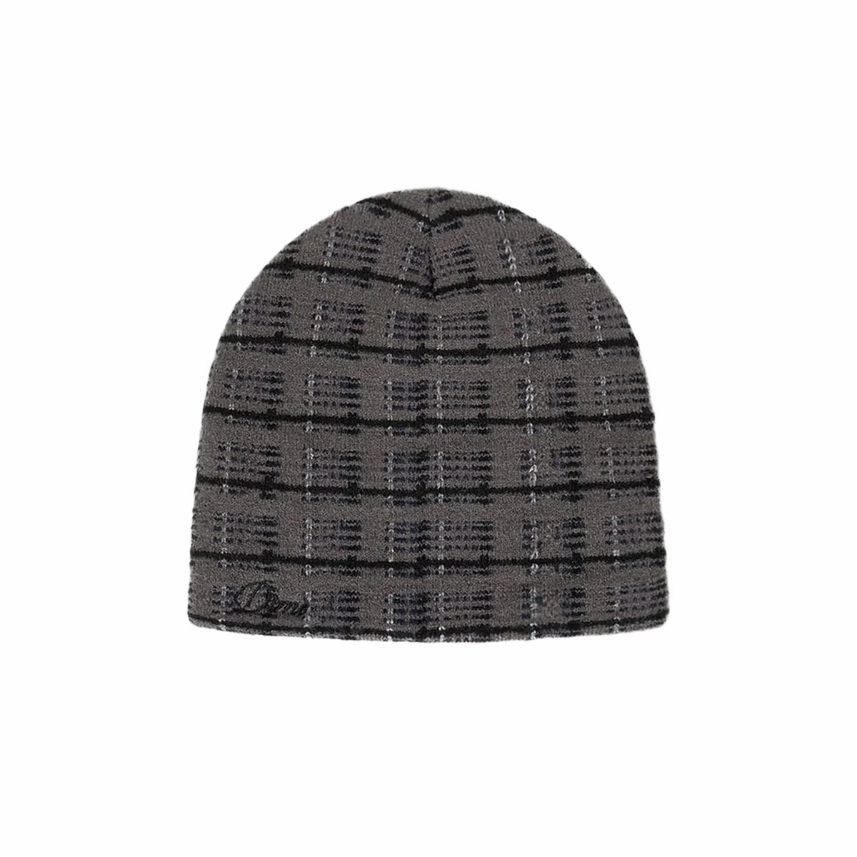 Dime Super Plaid Skully (Charcoal Multi)