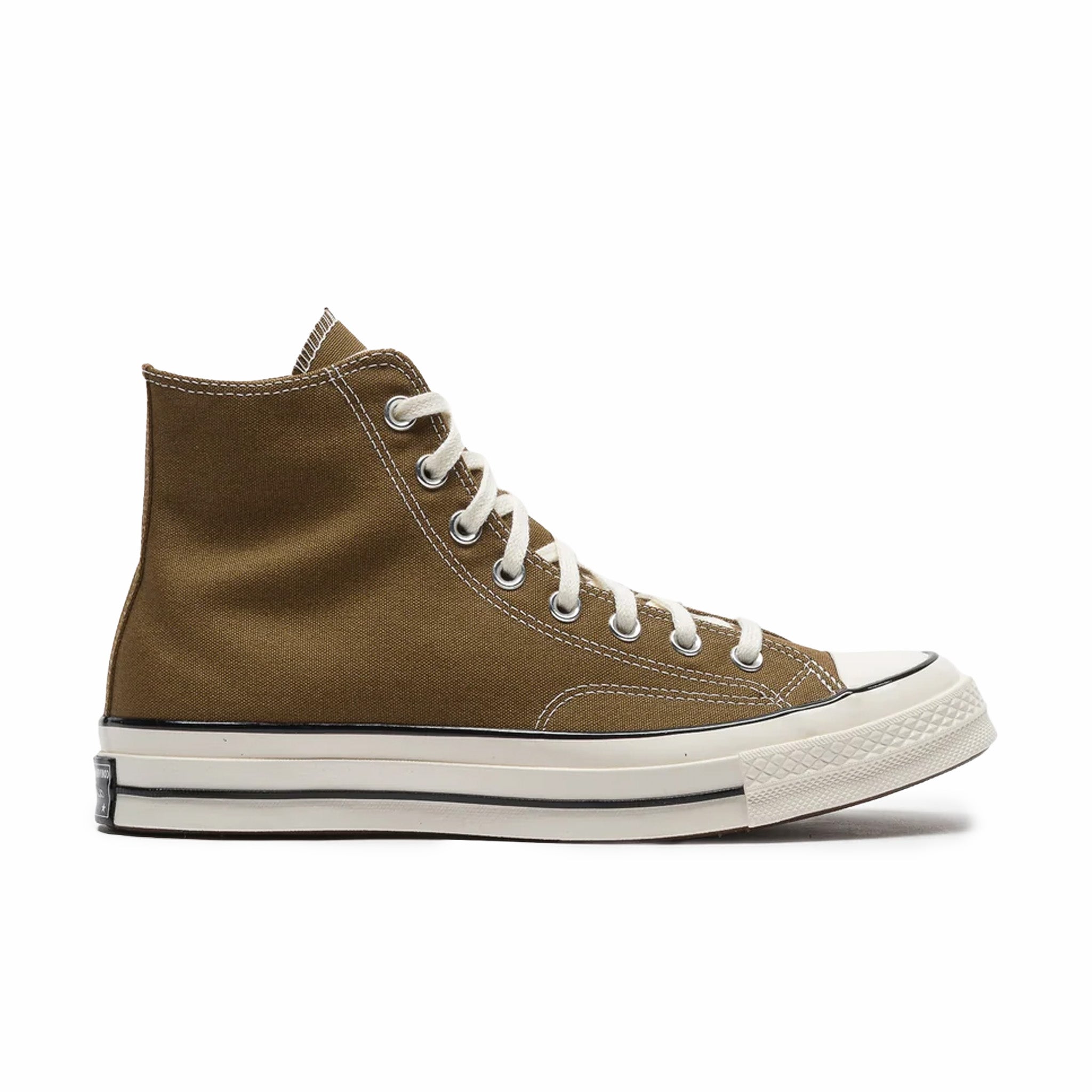Converse Men's Chuck 70 Canvas High Top Shoe (Bog Down/Egret/Black)