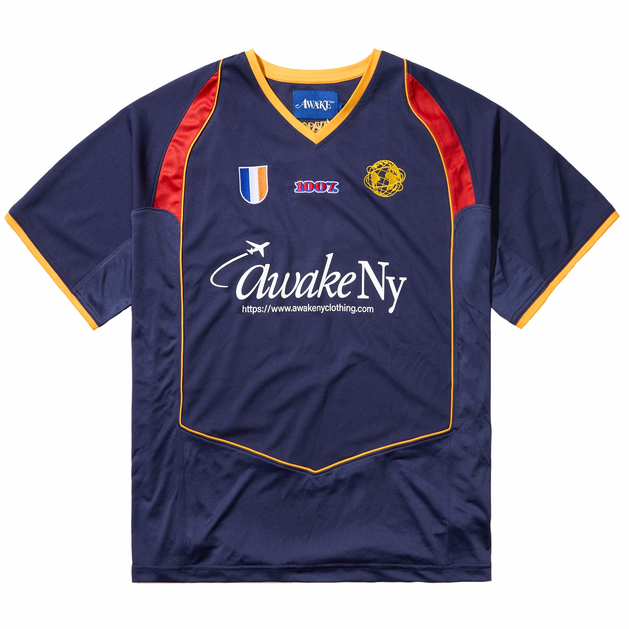 Awake NY Unisphere Warm Up Jersey (Blue) – August