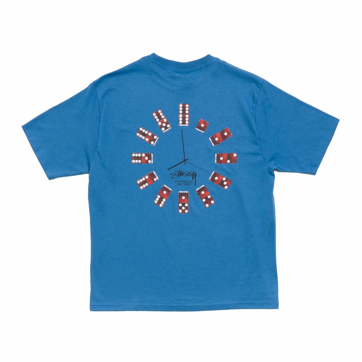 Stüssy Dice Clock Tee (Blue)