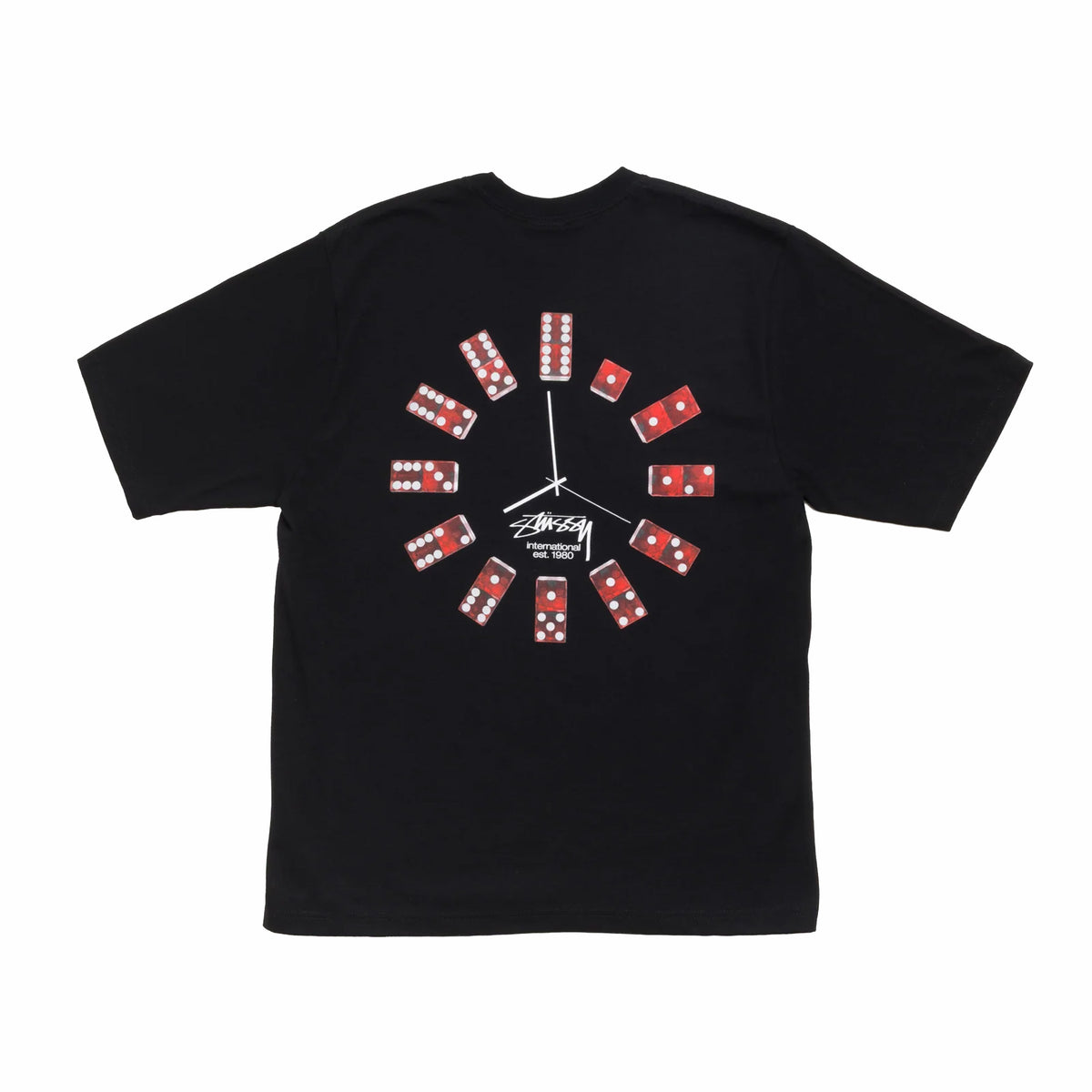 Stüssy Dice Clock Tee (Black)