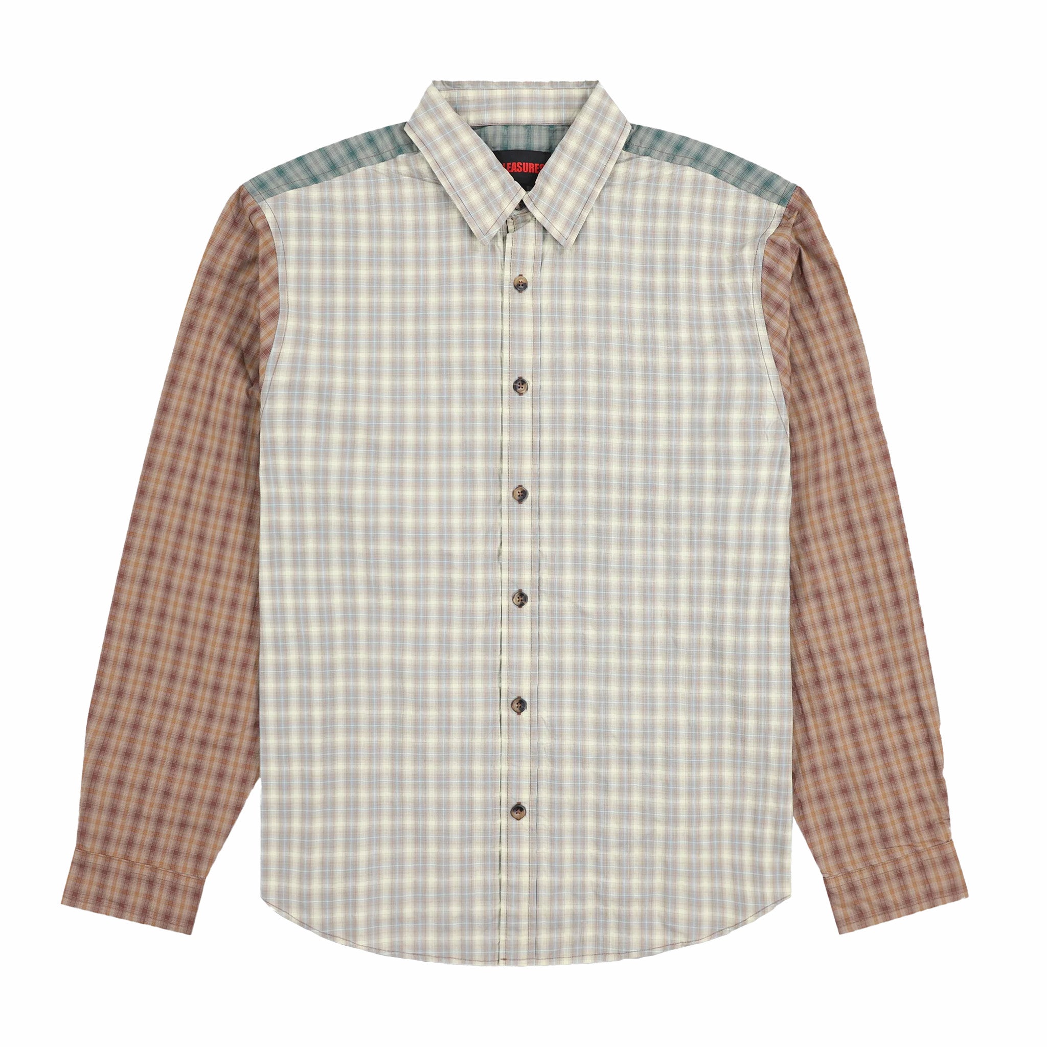 Pleasures Dazed Button Up (Multi) - August Shop