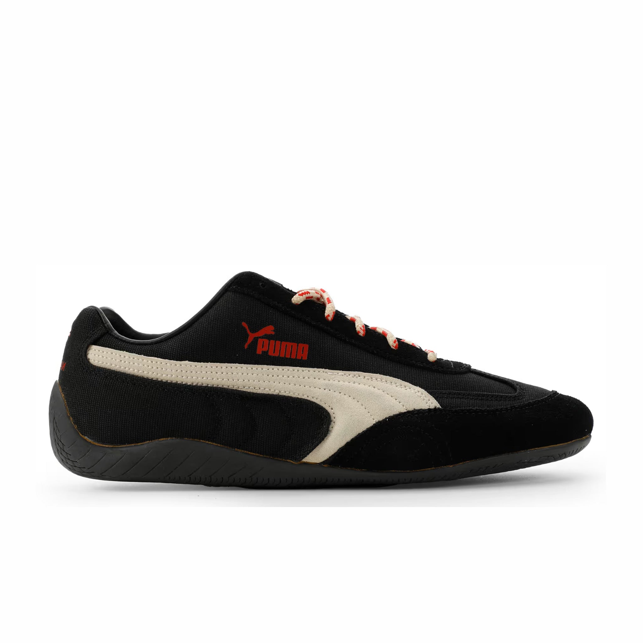 Puma x Nahmias Men's Speedcat (Puma Black/Canvas/Candy Apple) - August Shop