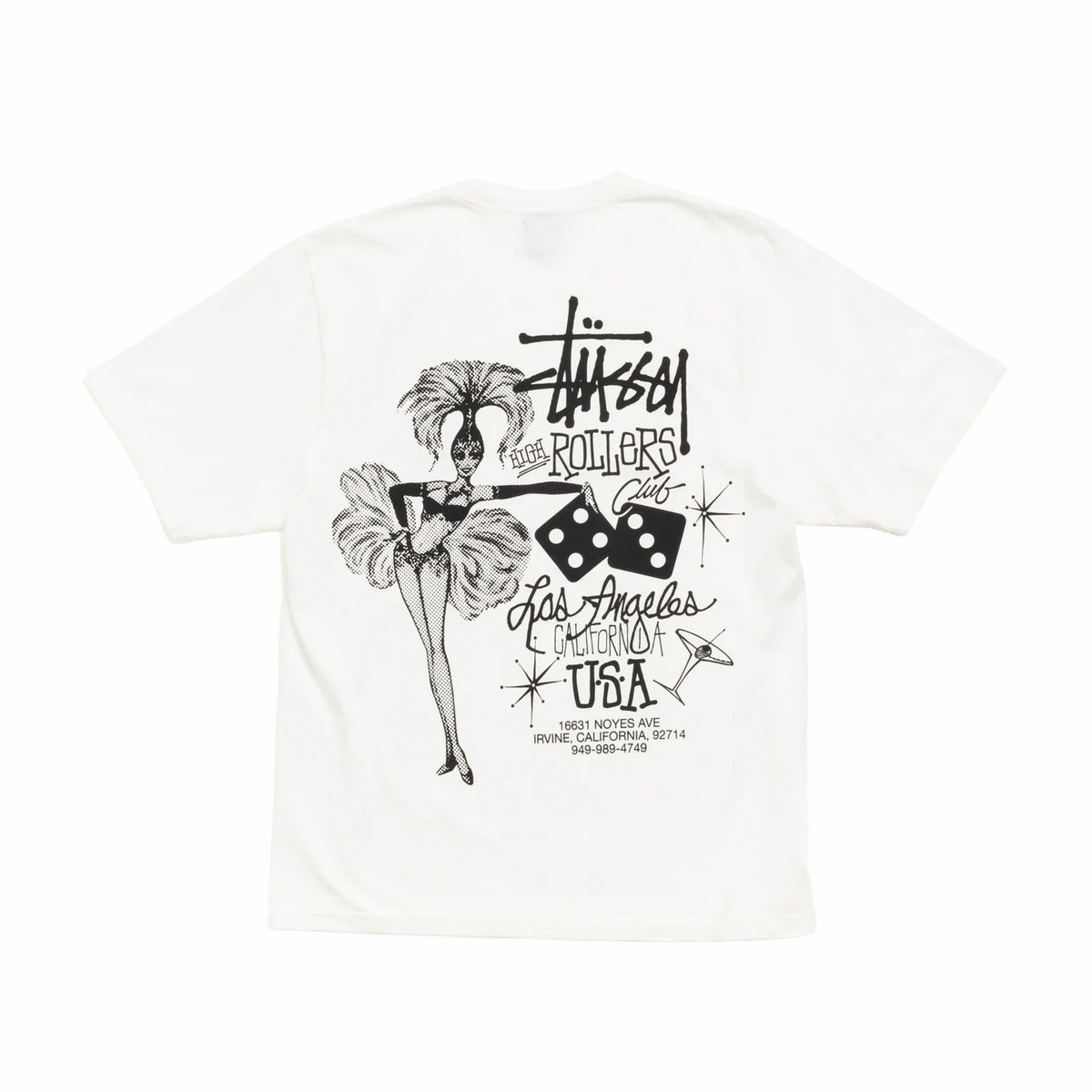Stüssy High Rollers Tee (Natural)